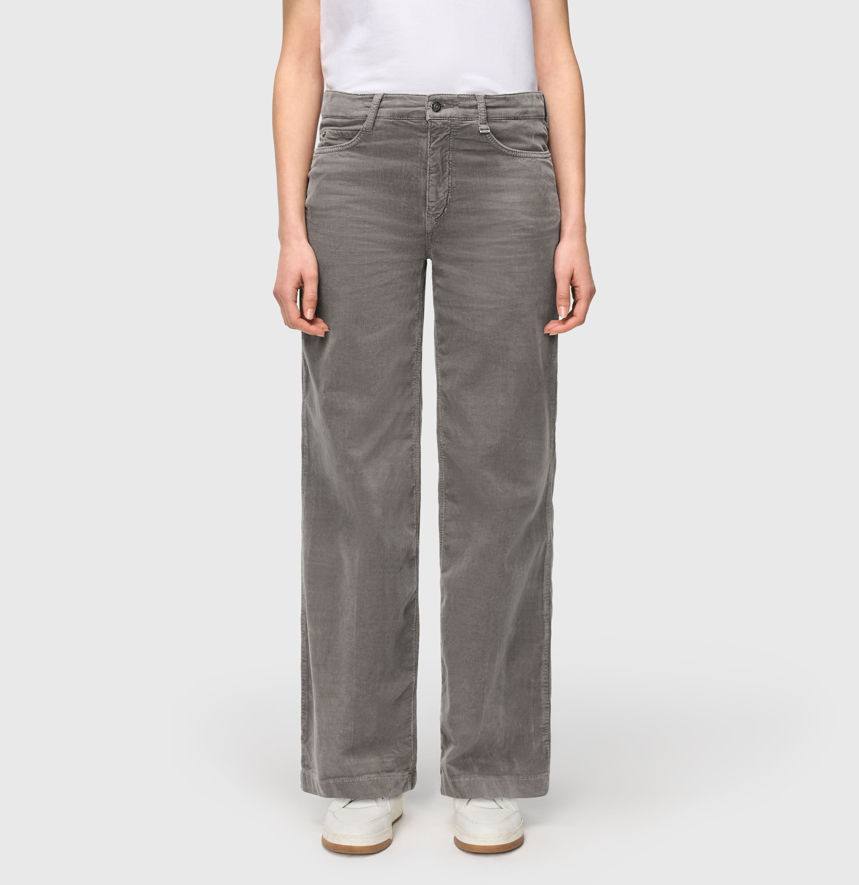 MAC JEANS - WIDE elastische Babycord Hose