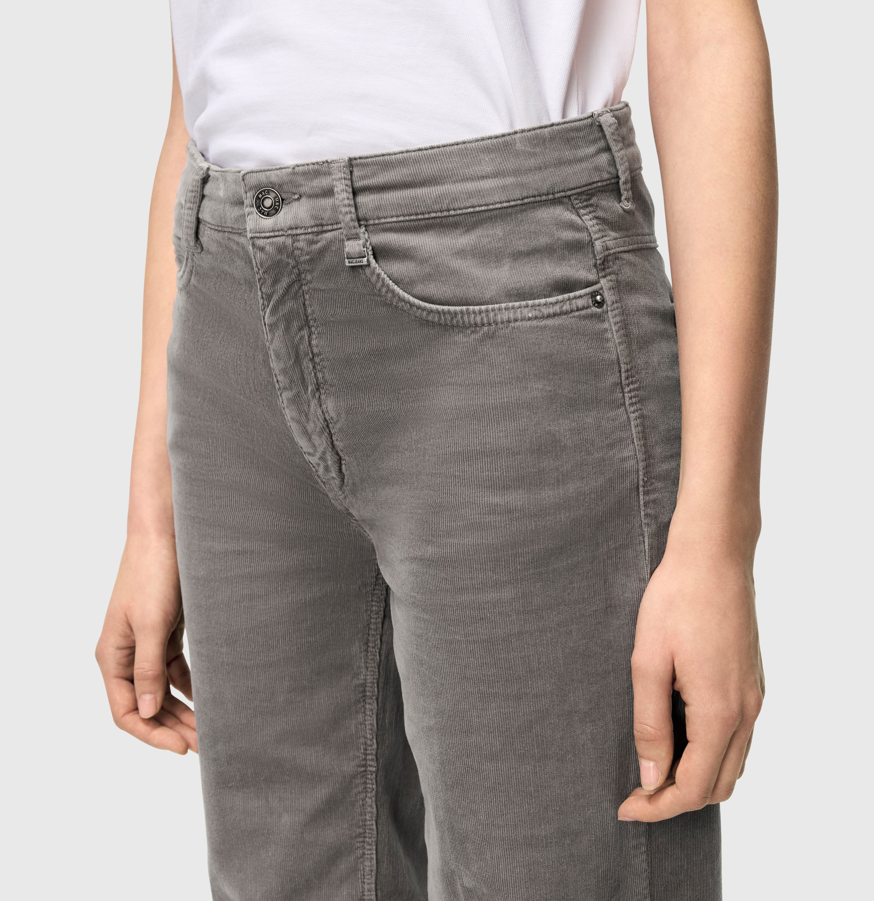 MAC JEANS - WIDE elastische Babycord Hose