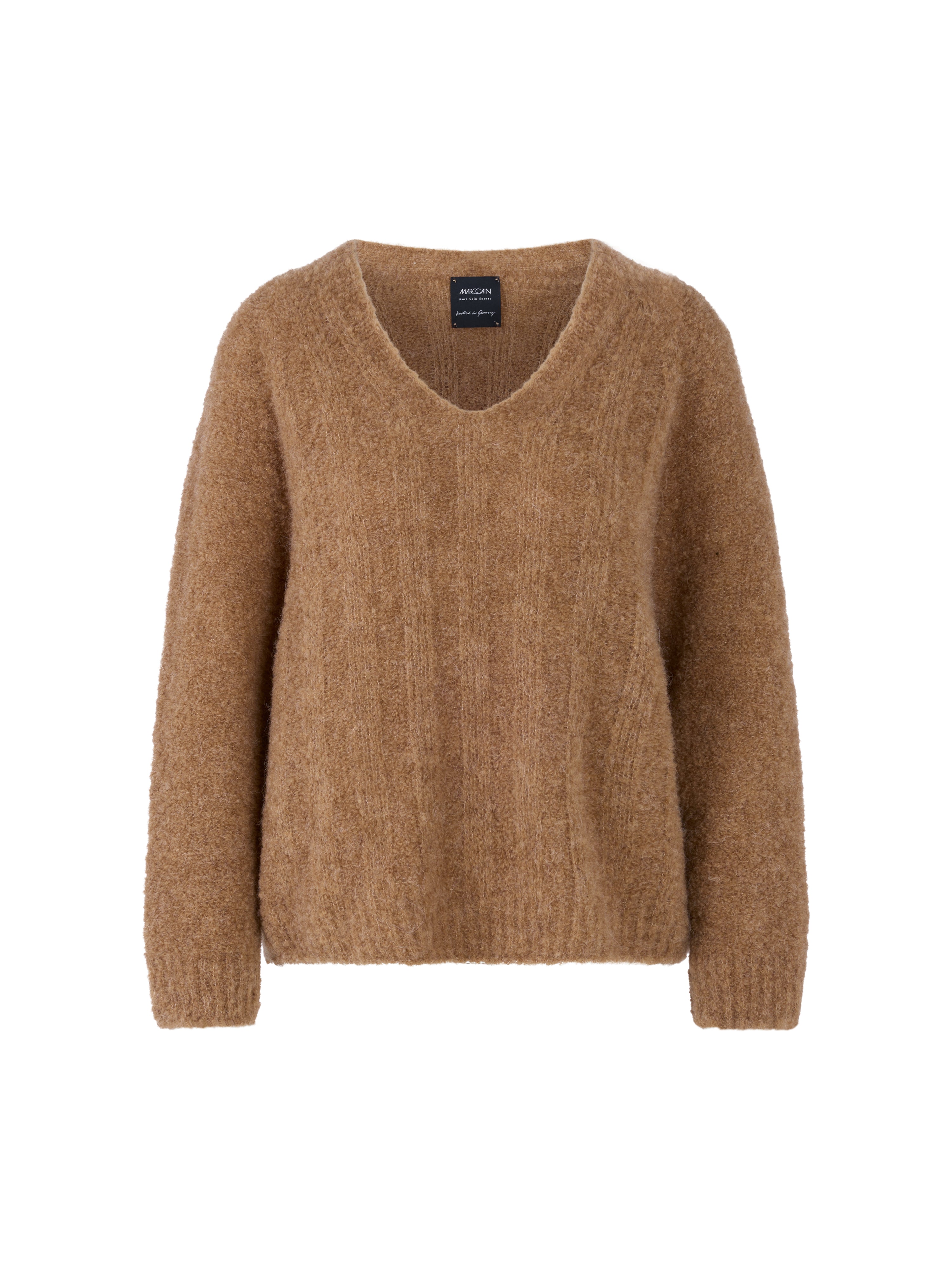 Marc Cain Pullover mit Alpaka – Knitted in Germany