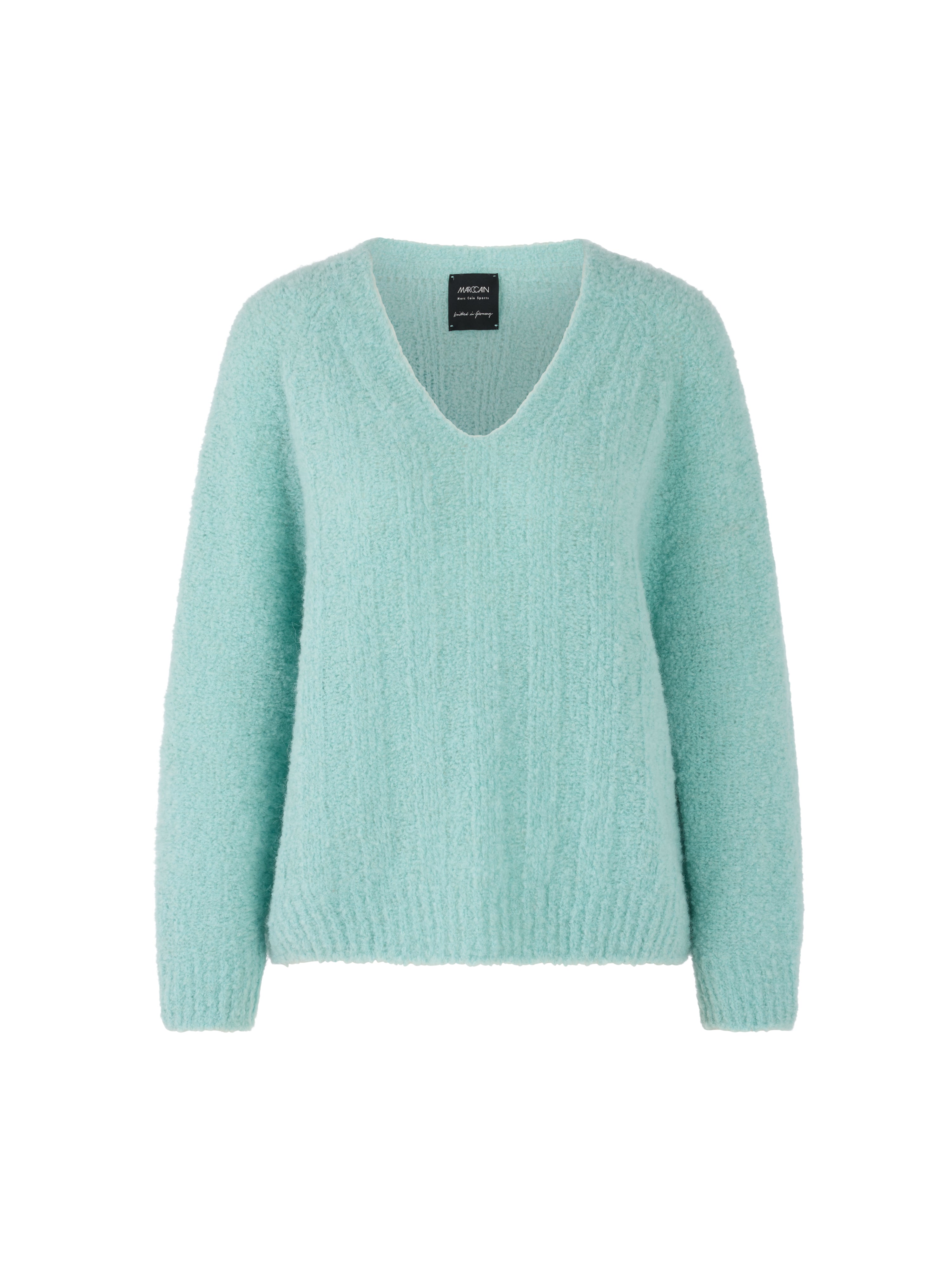 Marc Cain Pullover mit Alpaka – Knitted in Germany