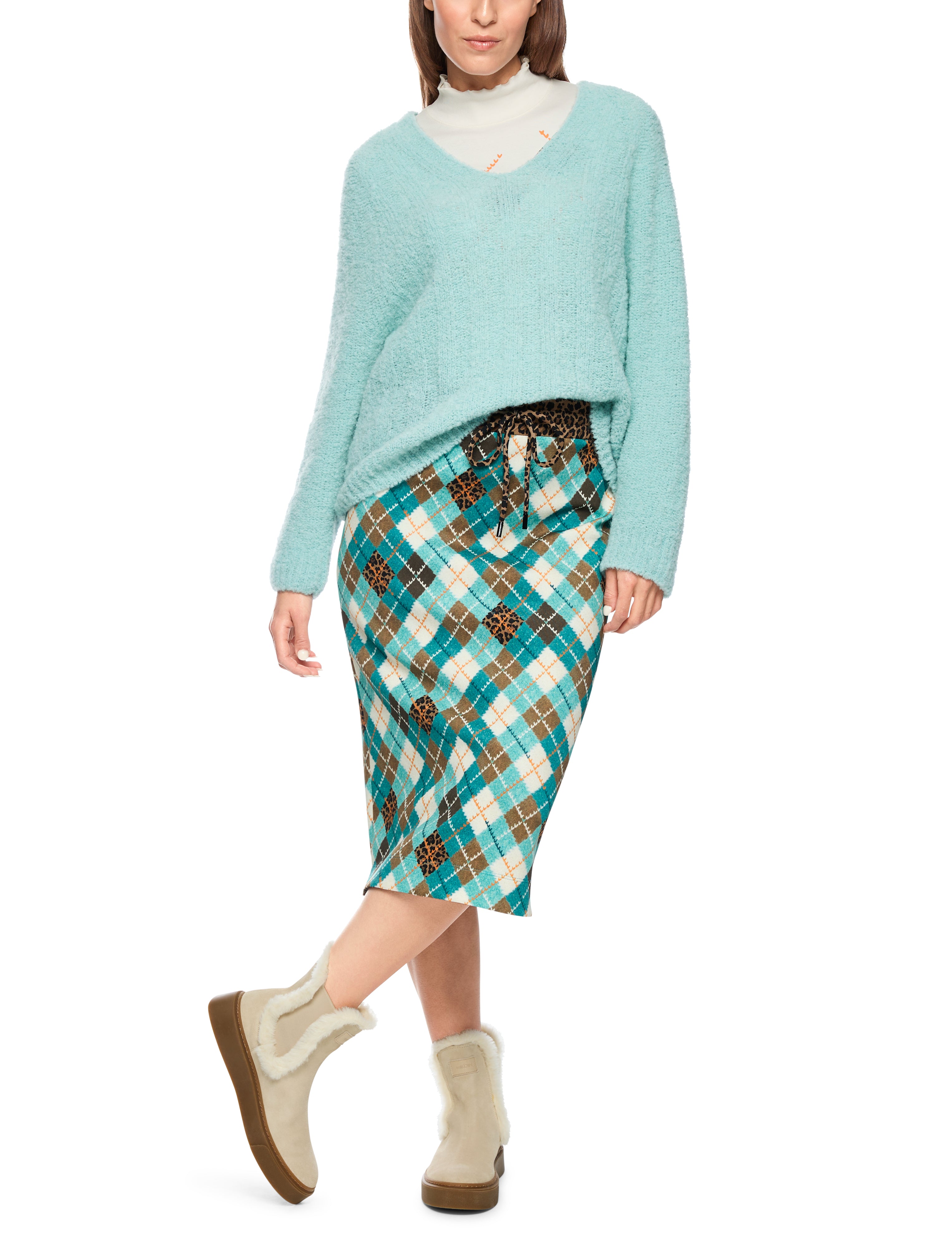 Marc Cain Pullover mit Alpaka – Knitted in Germany