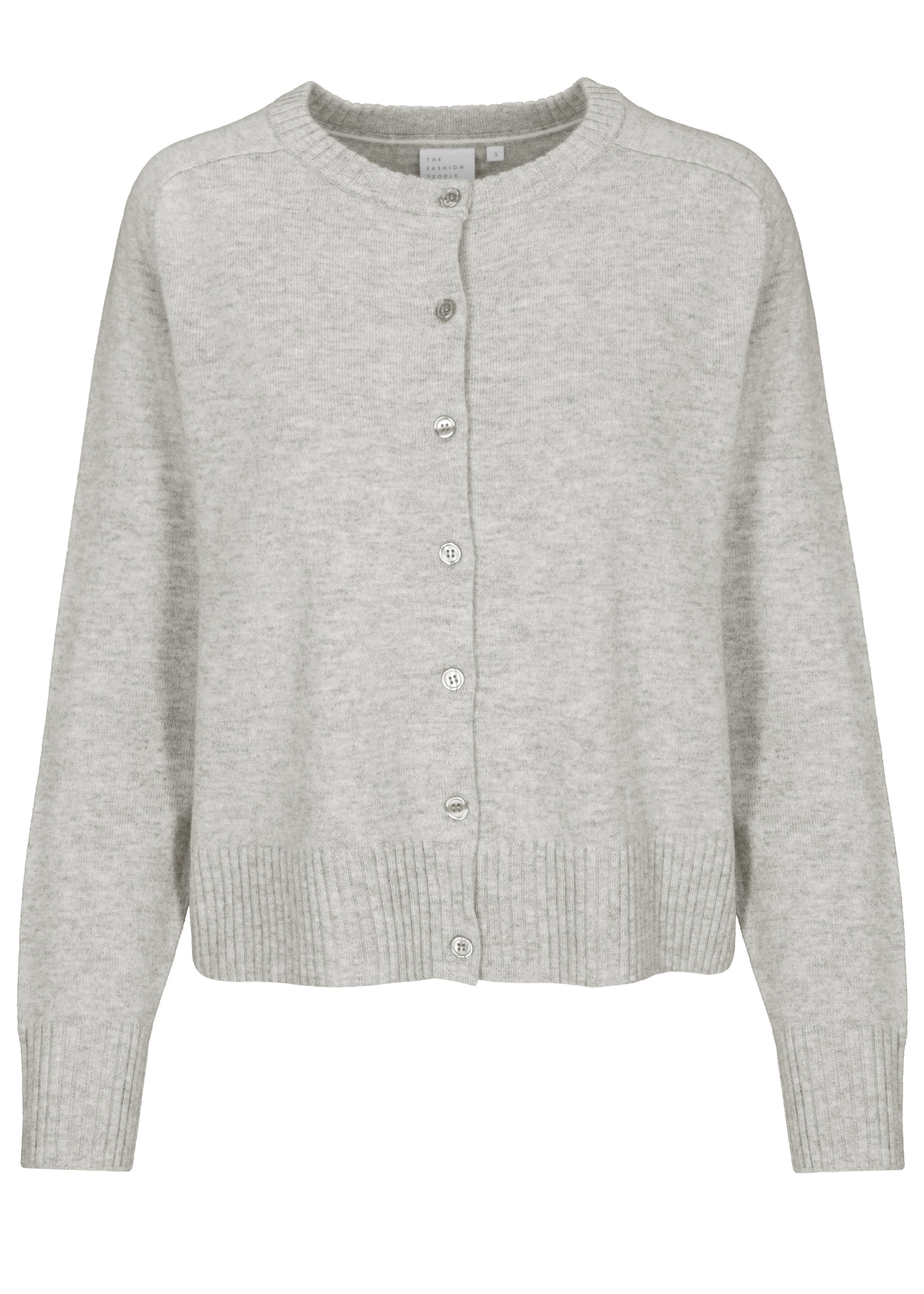 The Fashion People Merino Strickjacke