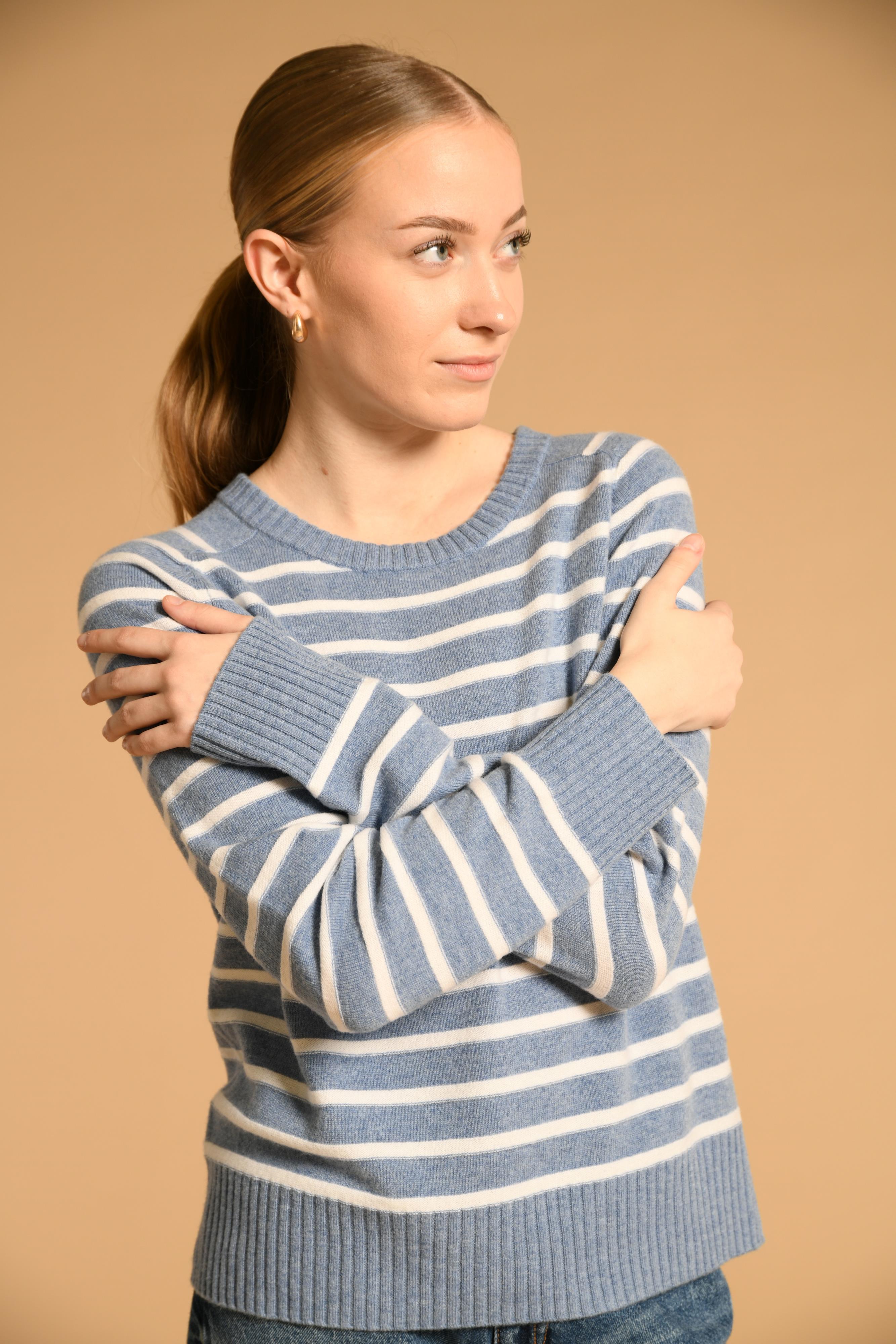 The Fashion People Merino Pullover striped