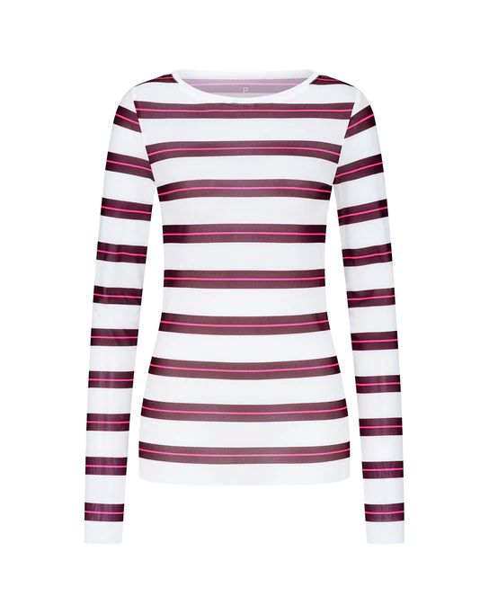 PG3 Fashion Mesh Langarm Shirt Paolo