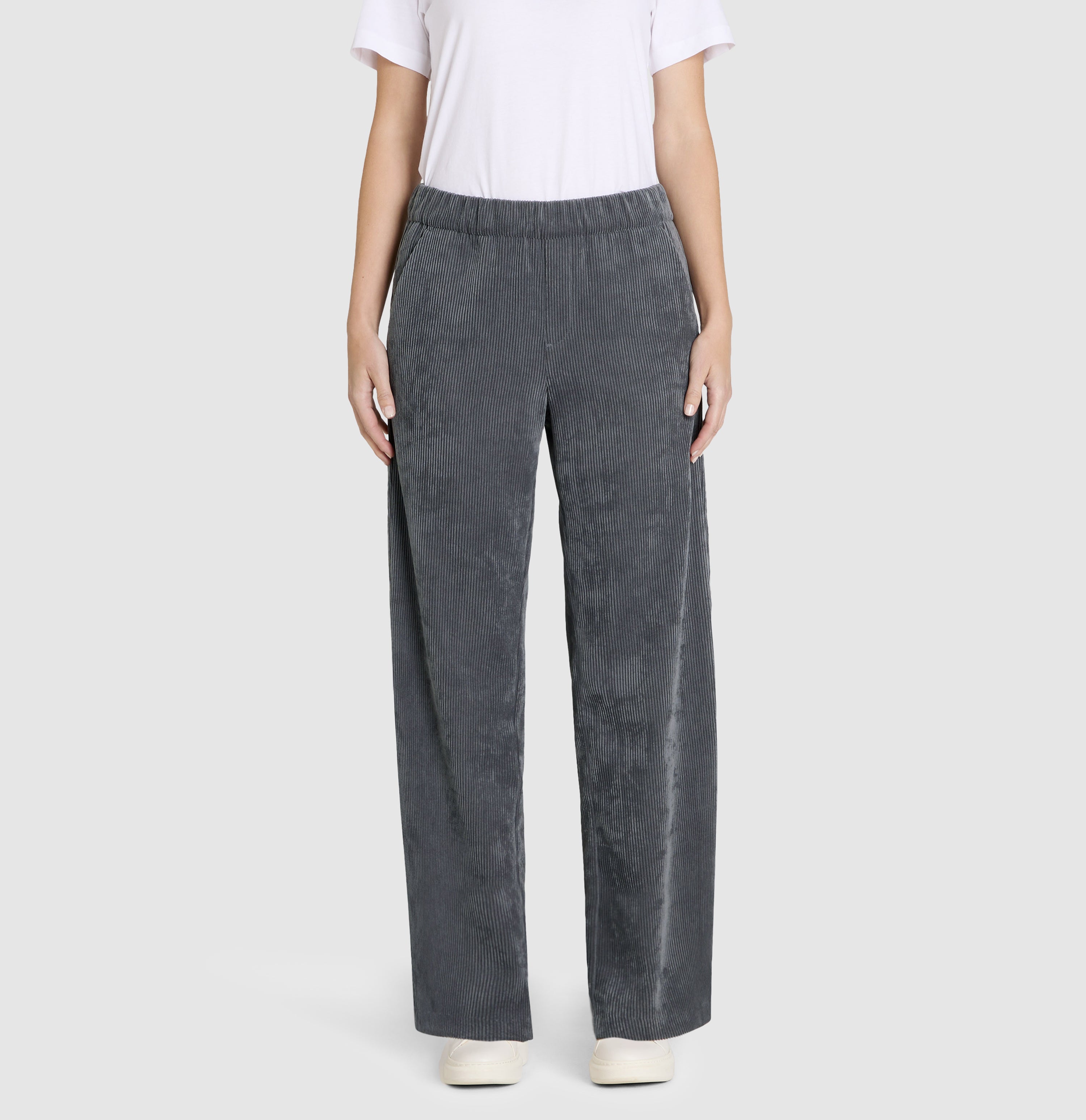 MAC JEANS Cordhose CHIARA, Fluid corduroy