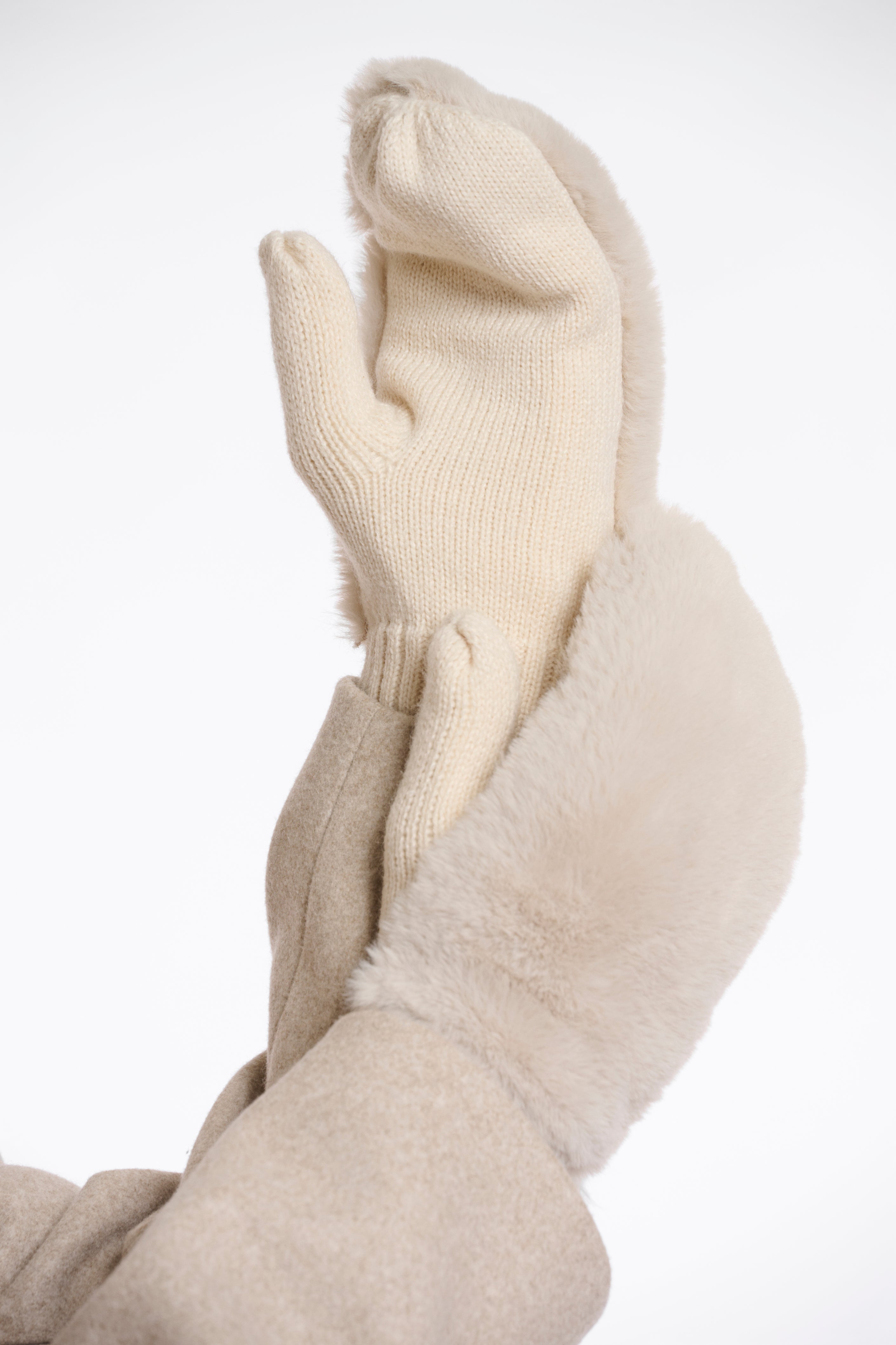 RINO&PELLE Handschuhe aus Pelzimitat