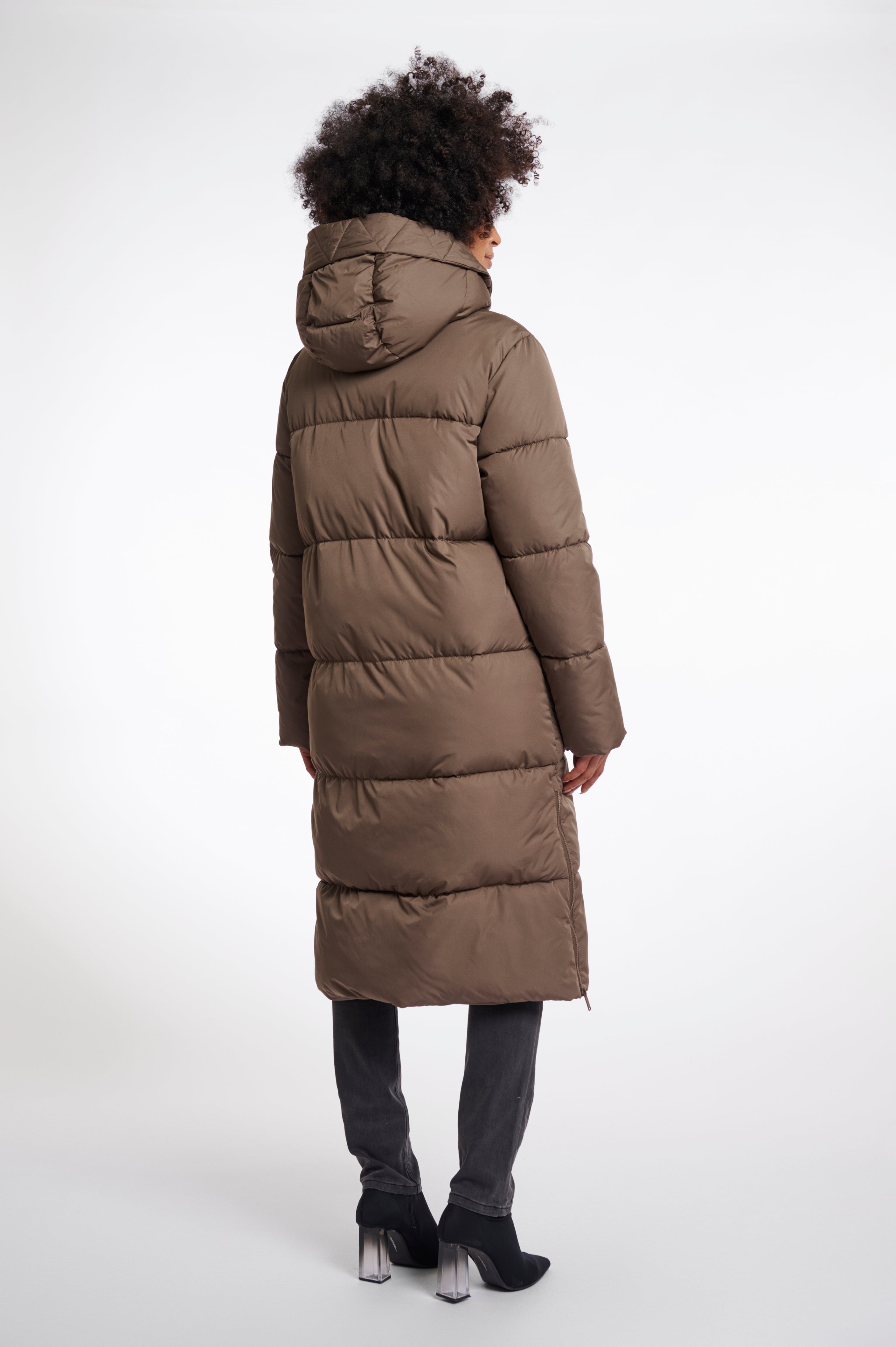 RINO&PELLE Mantel mit Kapuze Tessa