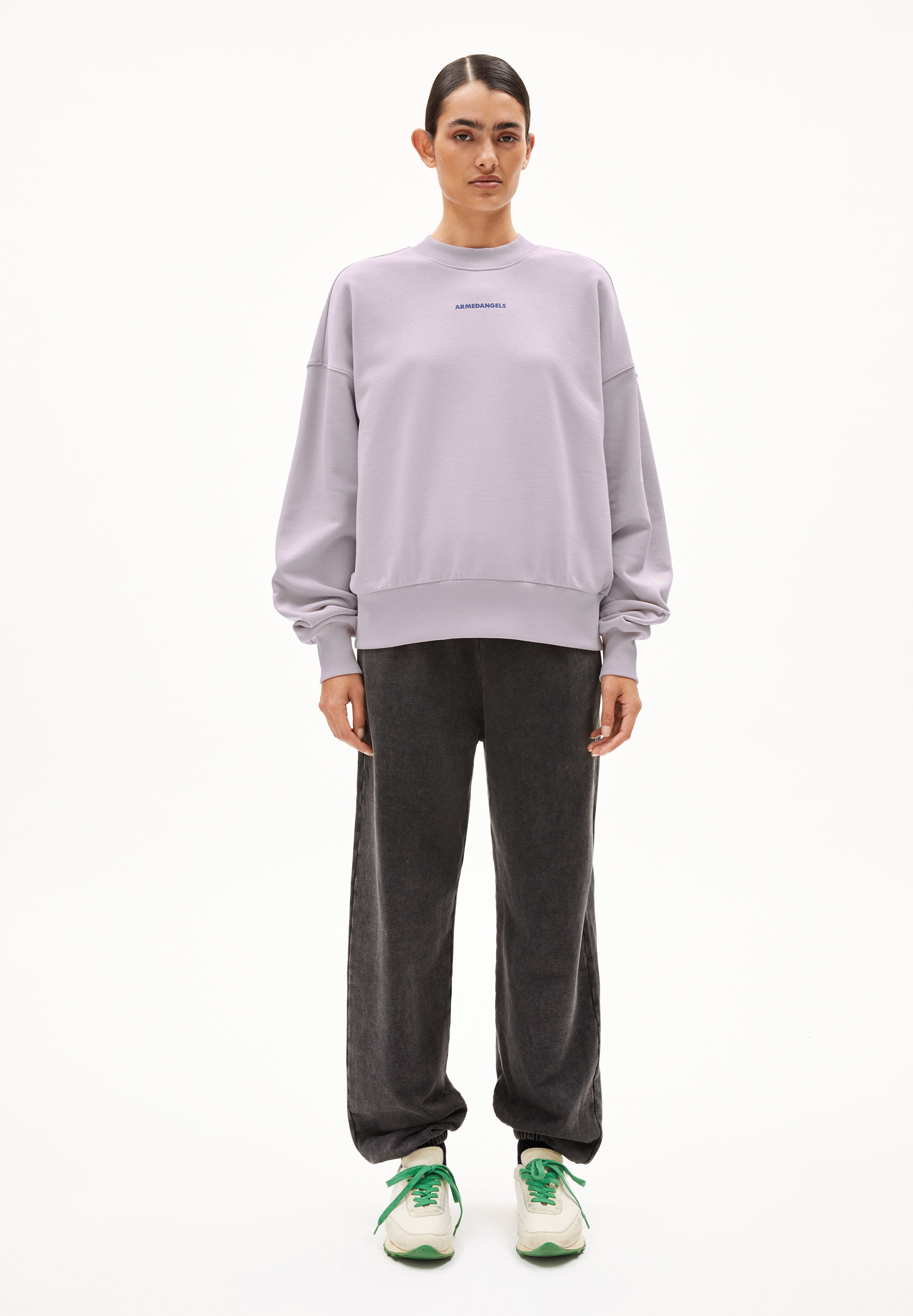 Armedangels Sweatshirt ALIZAA DIFFERENCE aus Bio-Baumwolle