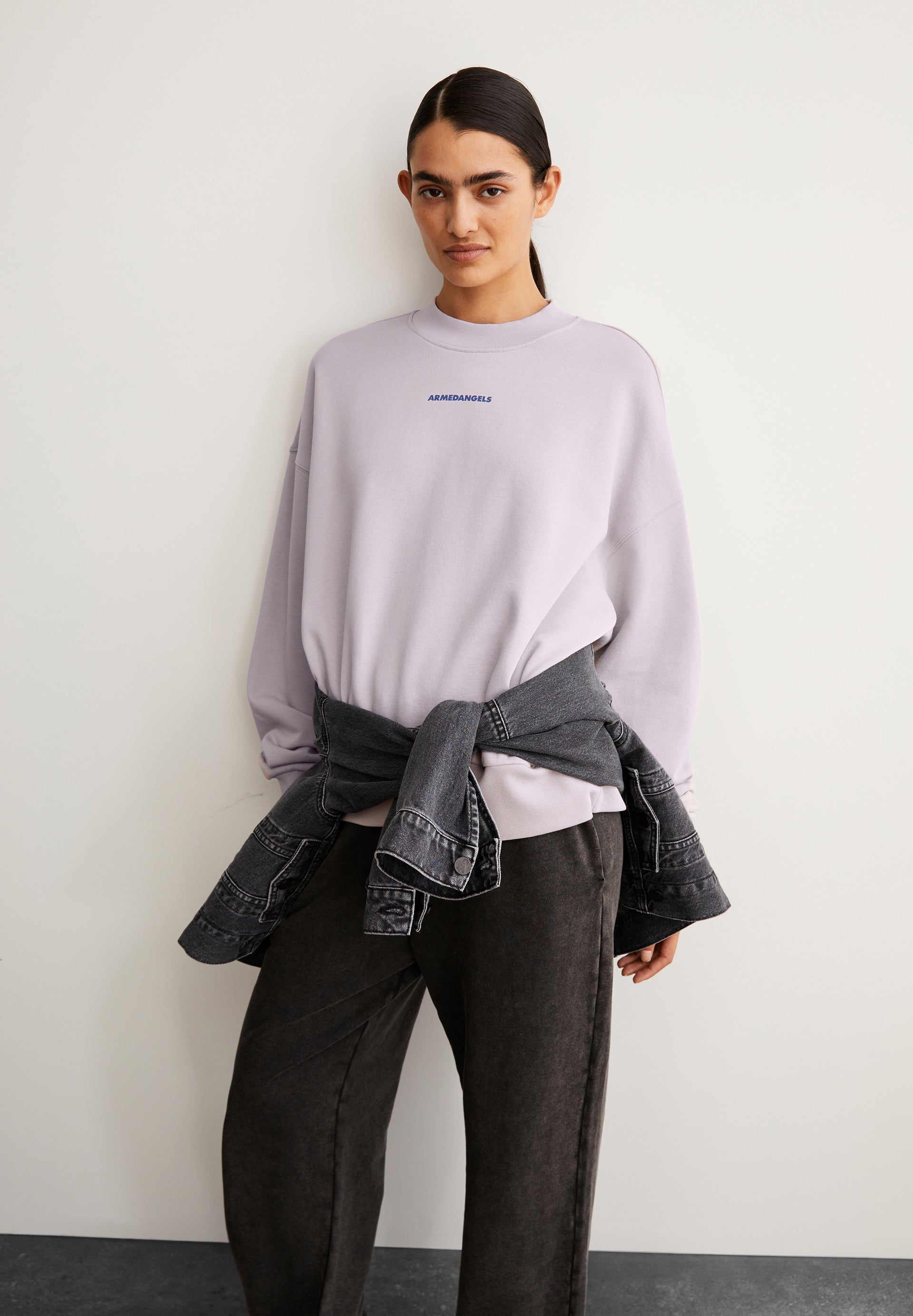 Armedangels Sweatshirt ALIZAA DIFFERENCE aus Bio-Baumwolle