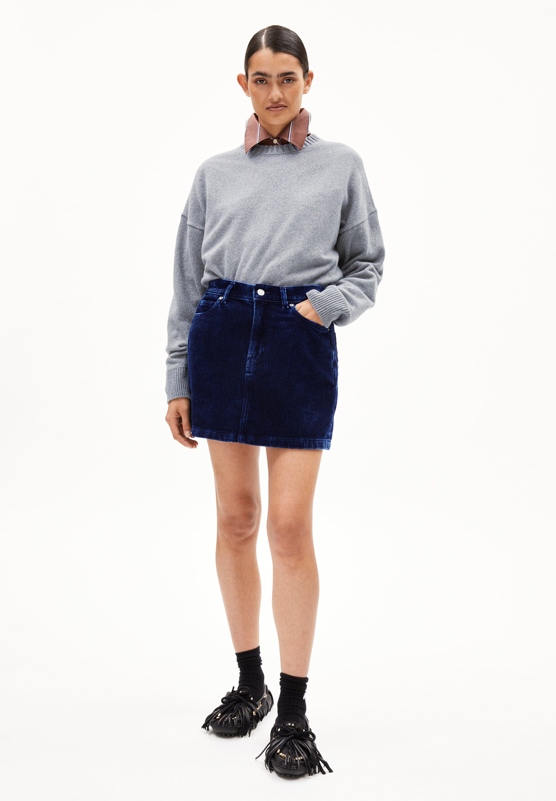 Armedangels Cordrock AACUMERI INDIGO CORD