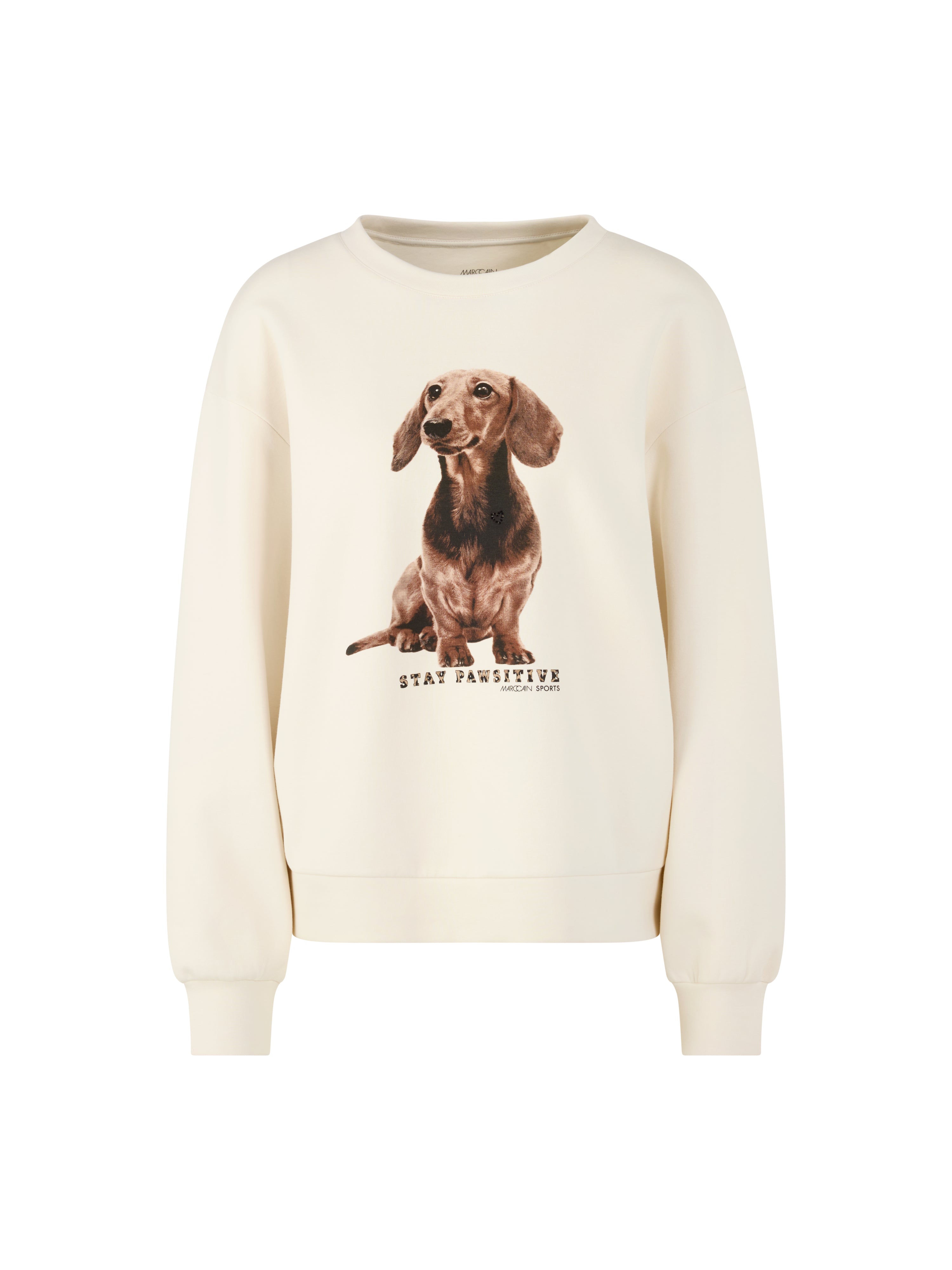 Marc Cain Sweatshirt mit Dackel-Print
