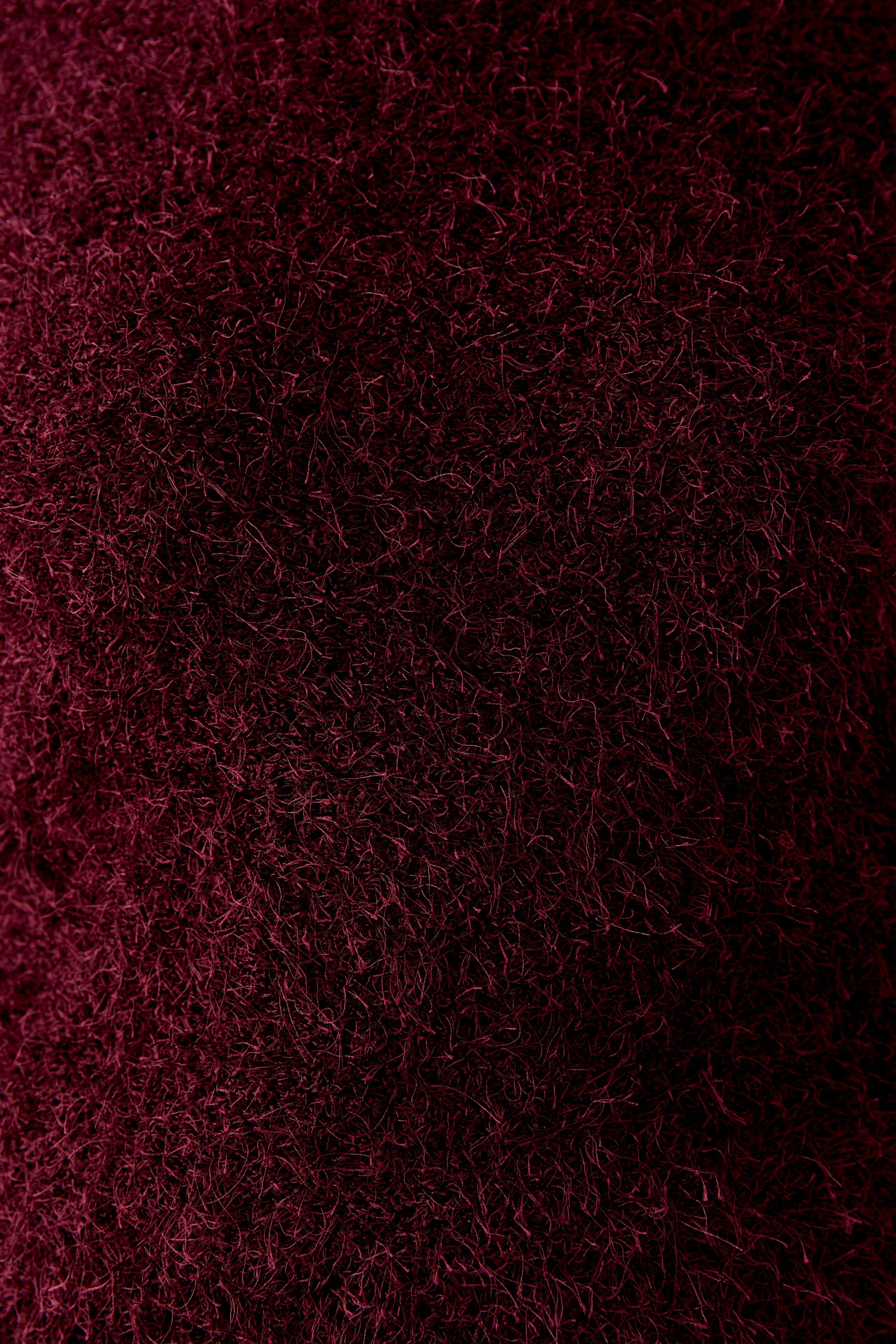 OUI Verkürzter Pullover aus Fransengarn
