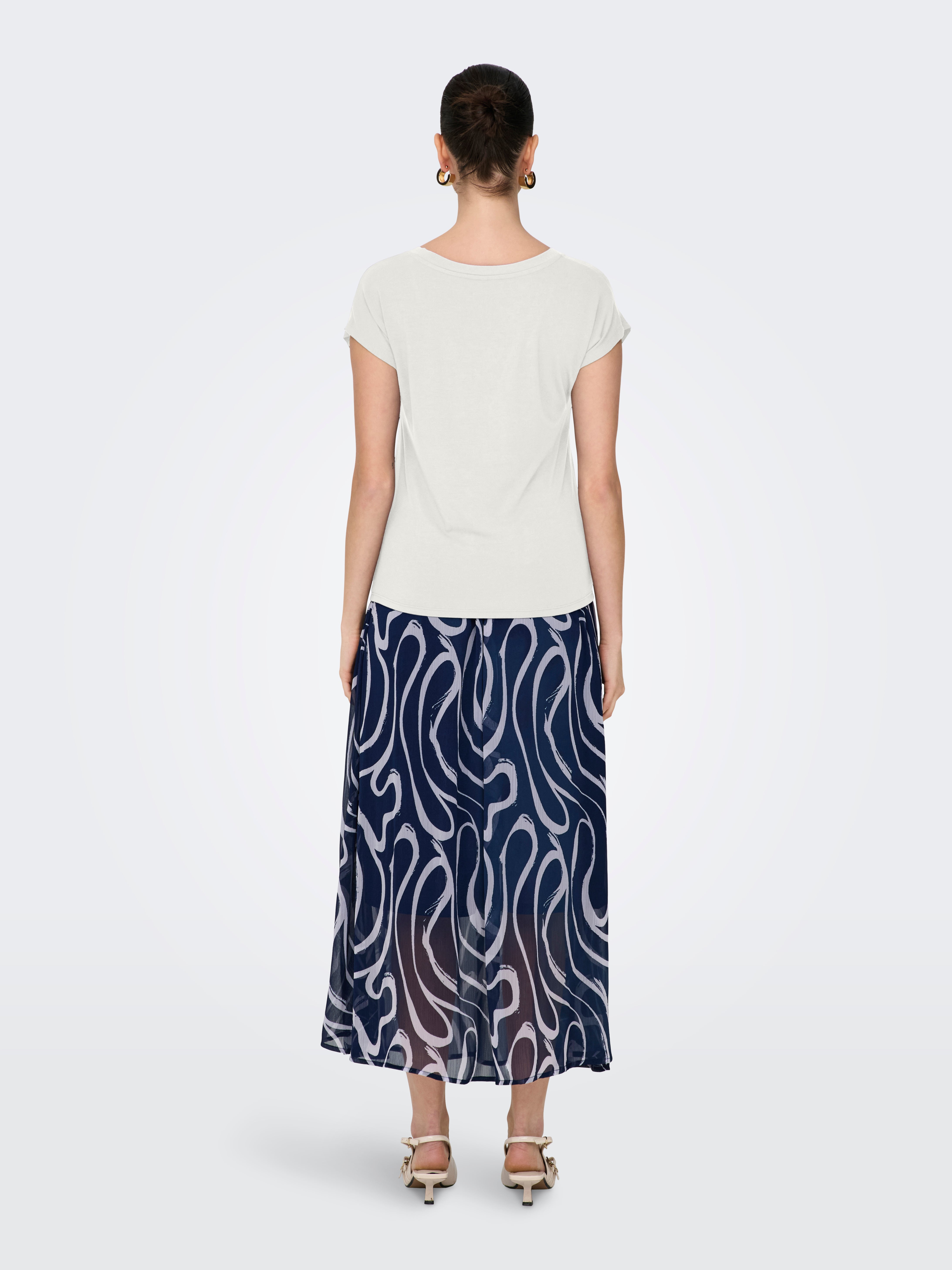 ONLRILLA S/S V-NECK TOP JRS