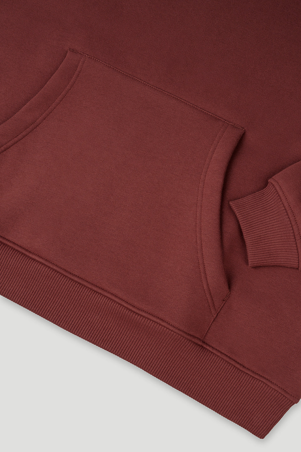 Oh April Boyfriend Hoodie Cherrywood