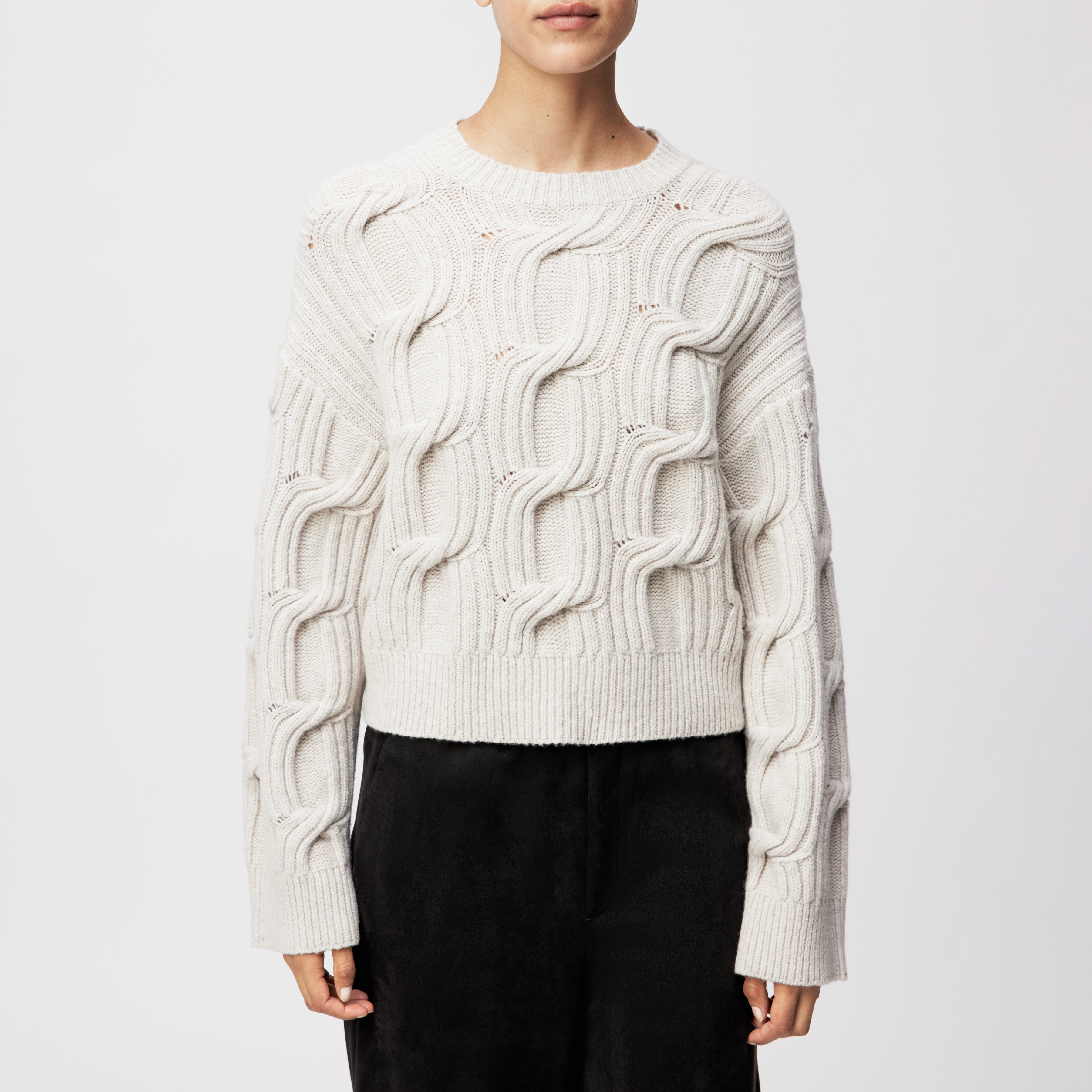 DRYKORN Pullover mit Rundhalsausschnitt  MALESE