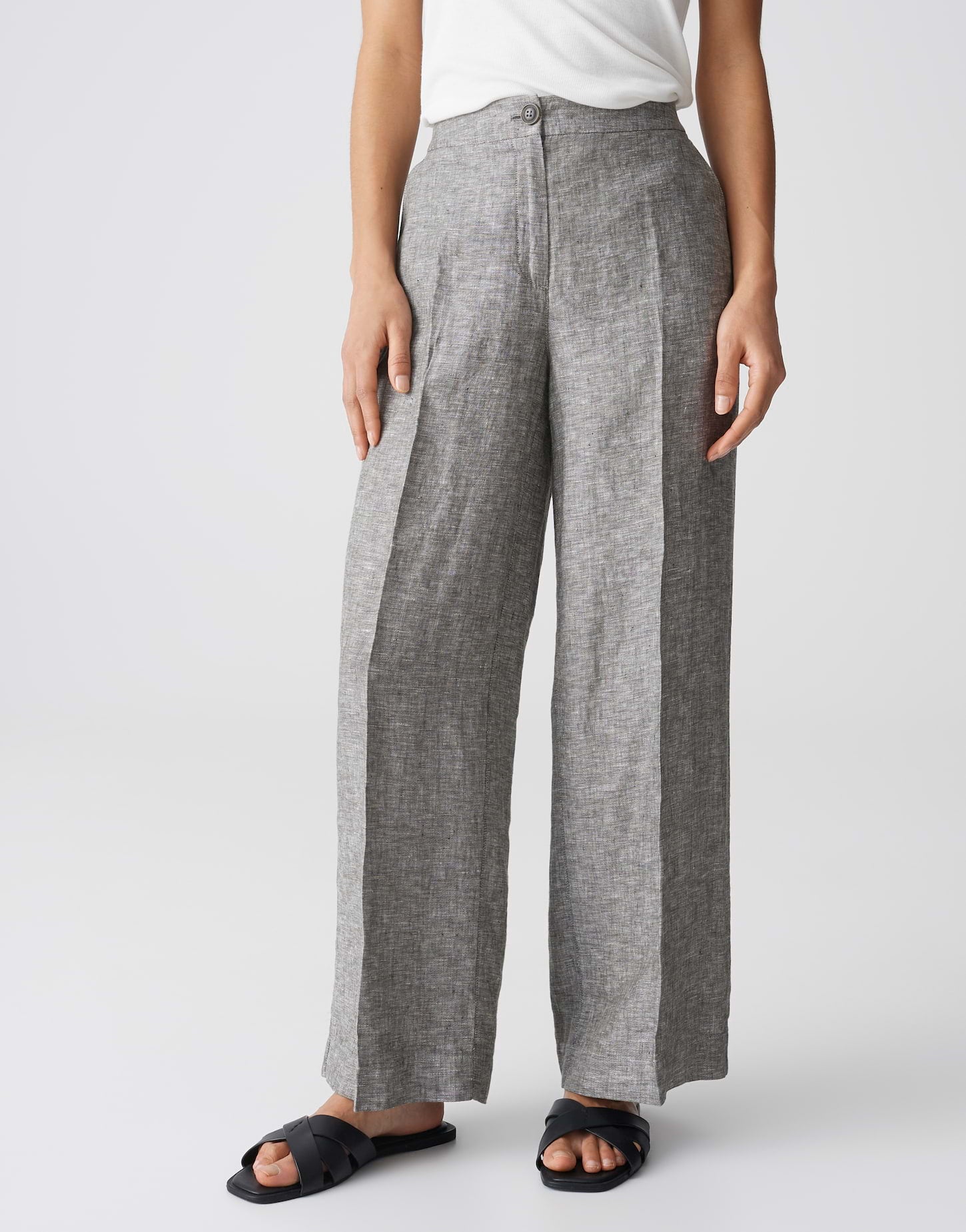 OPUS Relaxed City Pants Maikito light
