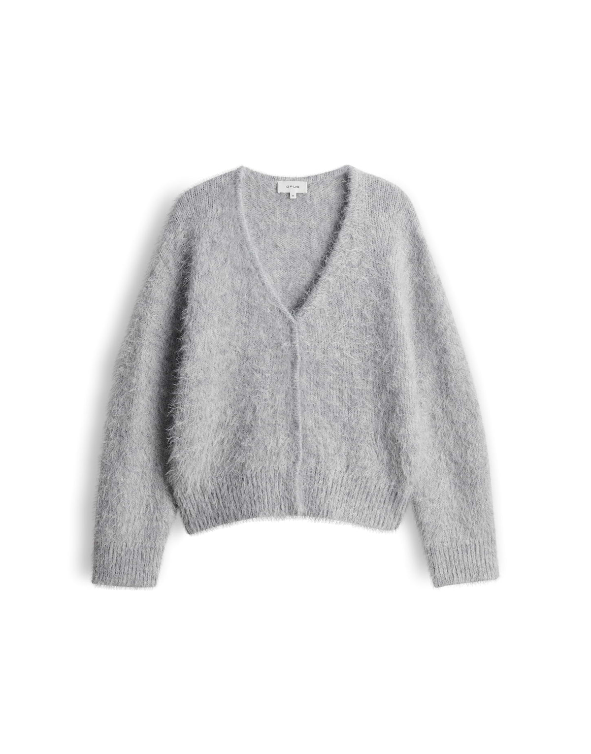 Weicher Cardigan mit flauschiger Textur Slim Fit Diske