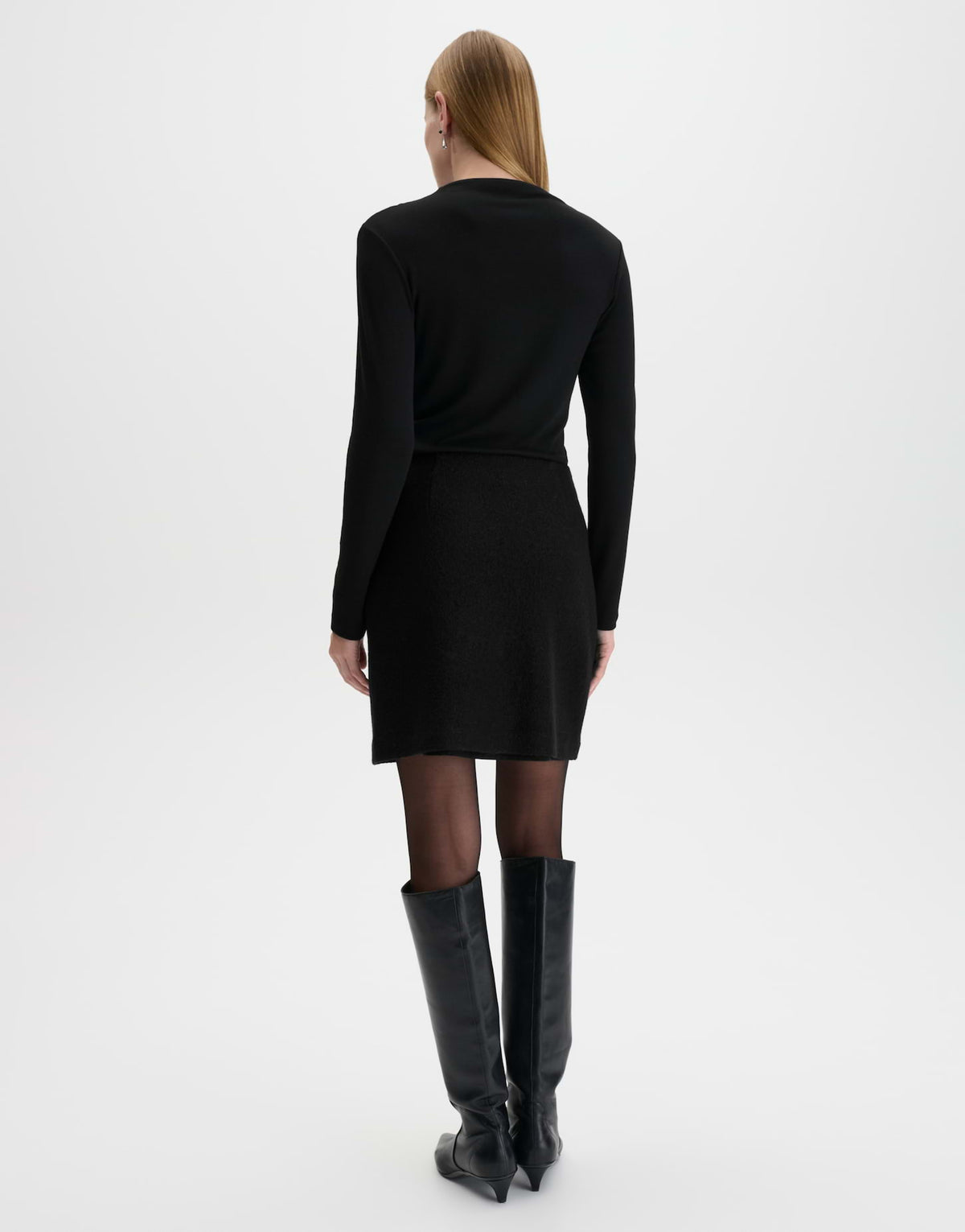 Minirock im Woll Mix Slim Fit Ohaara wool