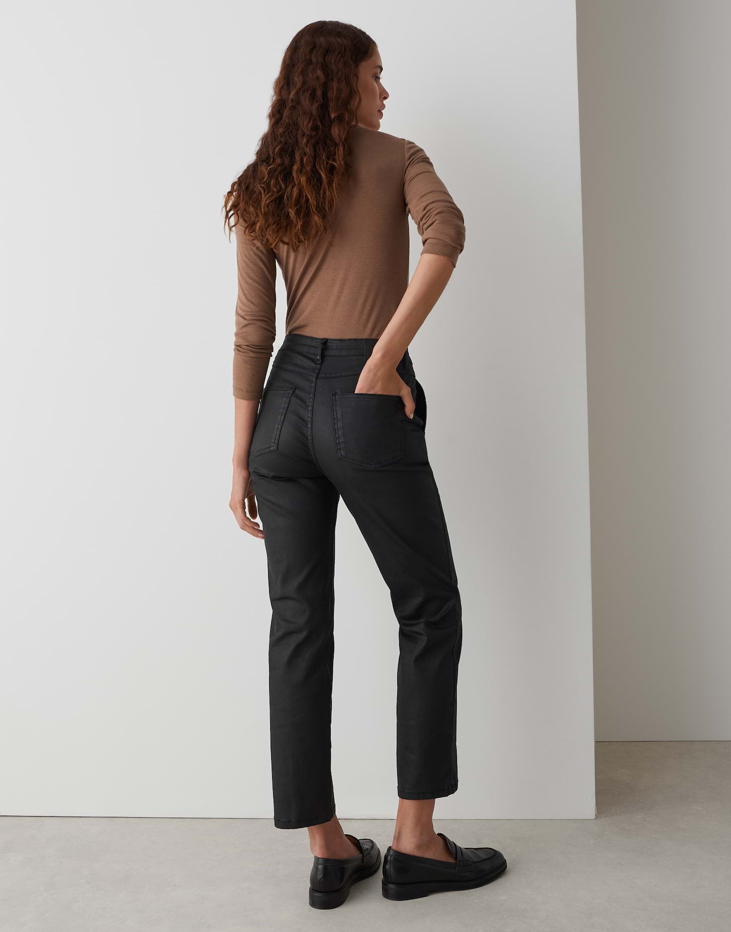 OPUS Flared Leg aus Feincord Ebbi