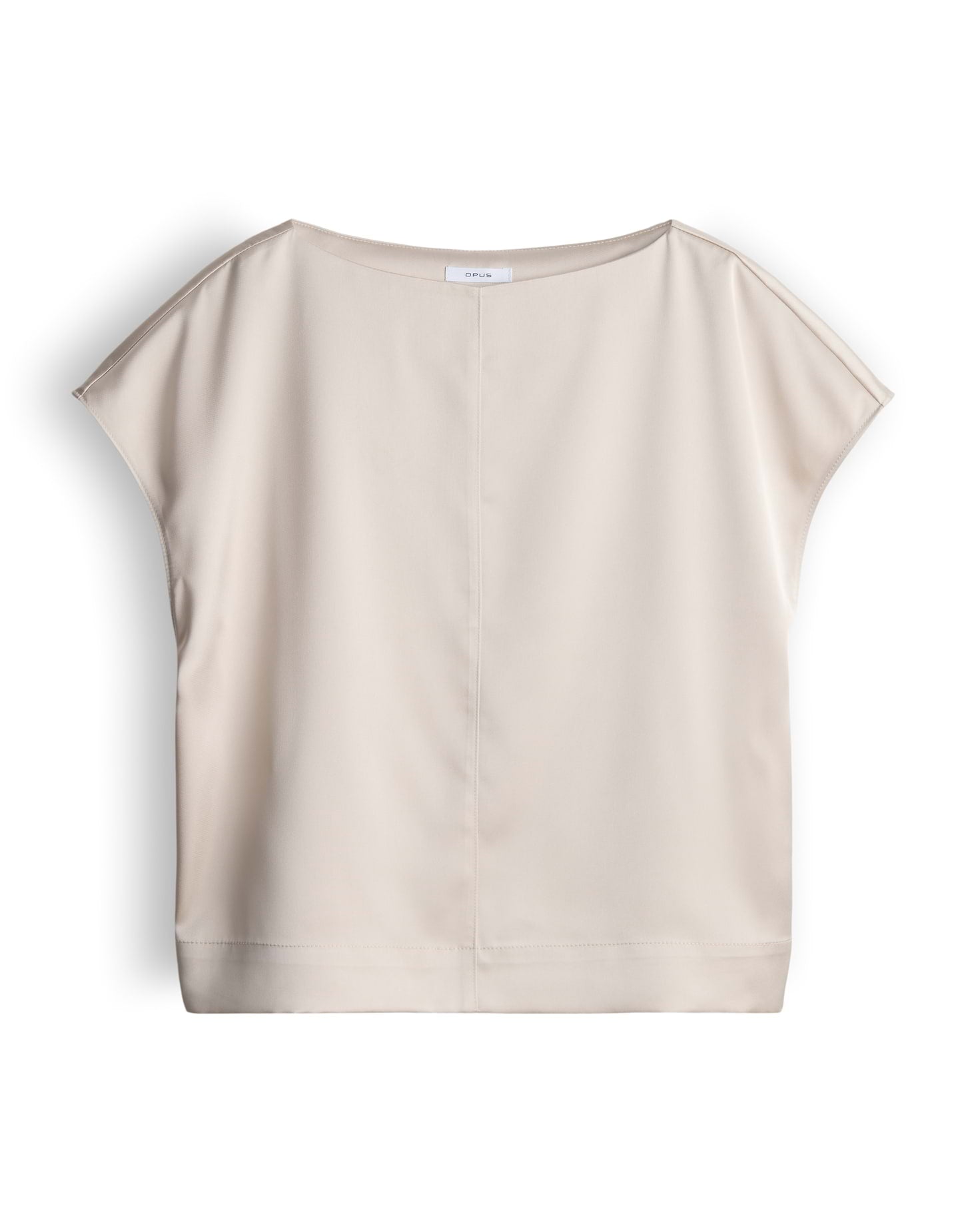 OPUS Regular Shirtbluse aus glänzendem Satin Festiva