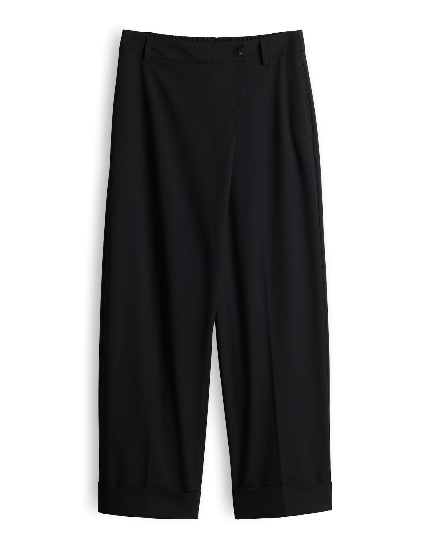 OPUS Relaxed City Pants Mozy turn-up