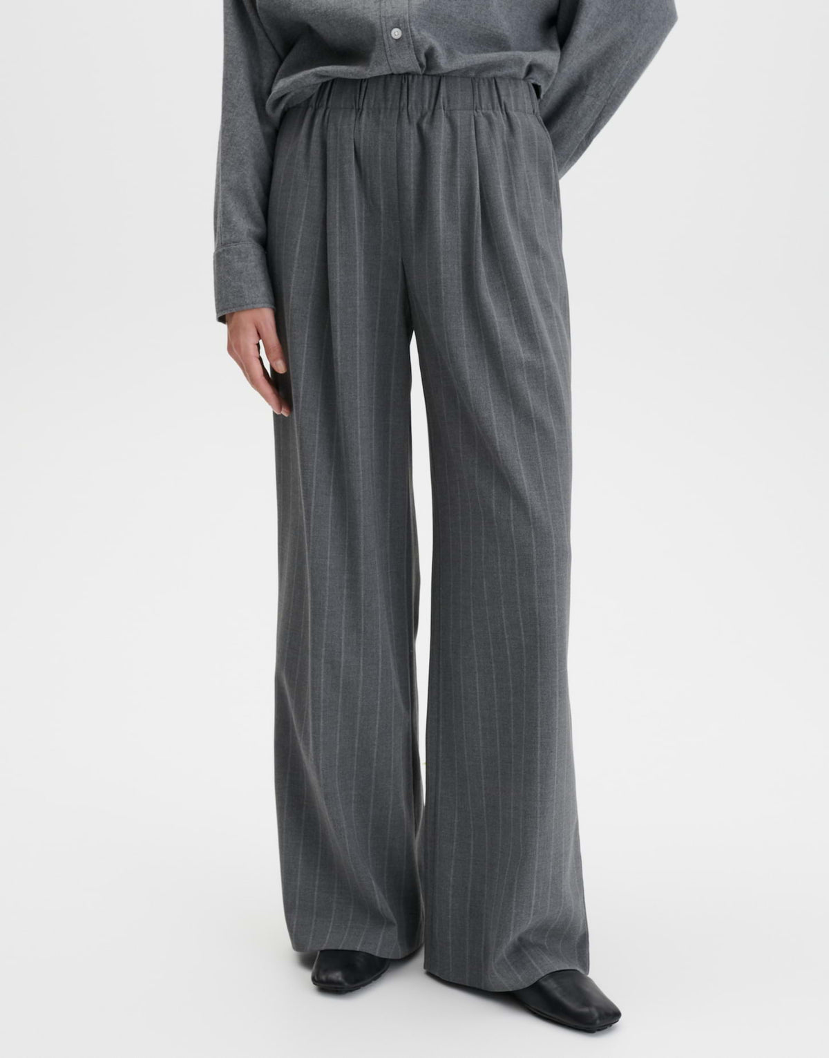Wide Leg Pants mit Nadelstreifen Cevil pinstripe