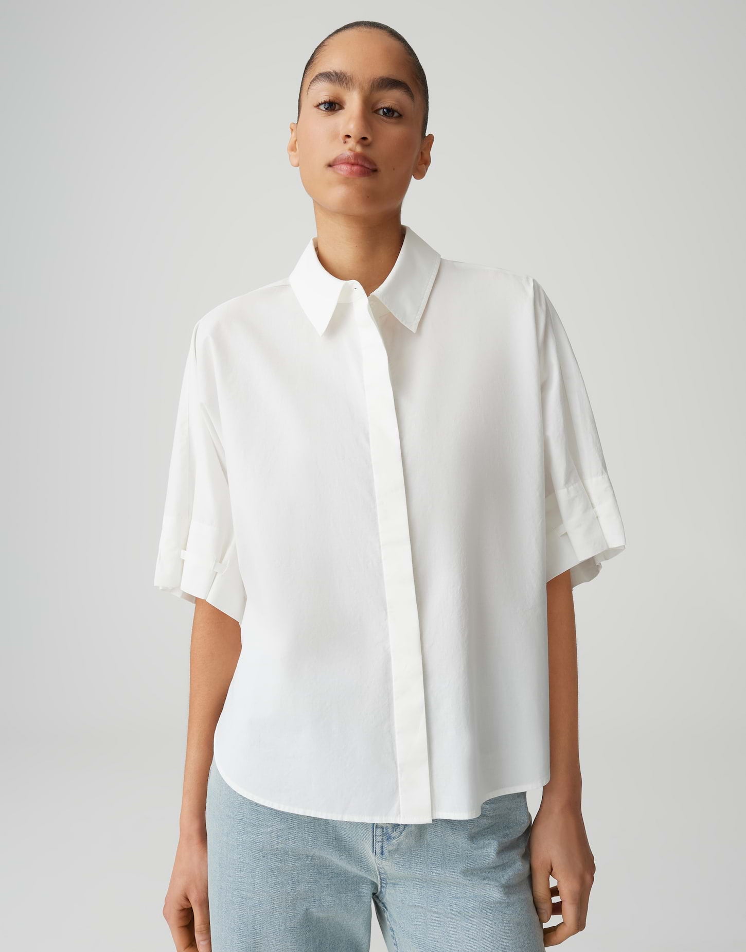 OPUS Hemdbluse Loose Fit milk Finoa