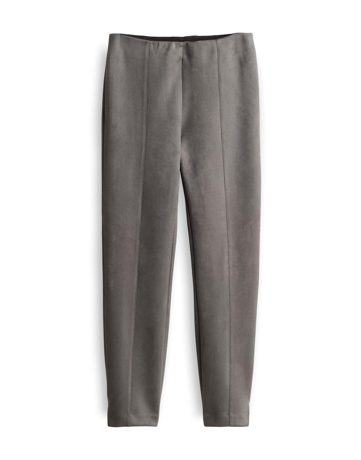 Stretchhose aus Velourlederimitat Slim Fit Elvina night