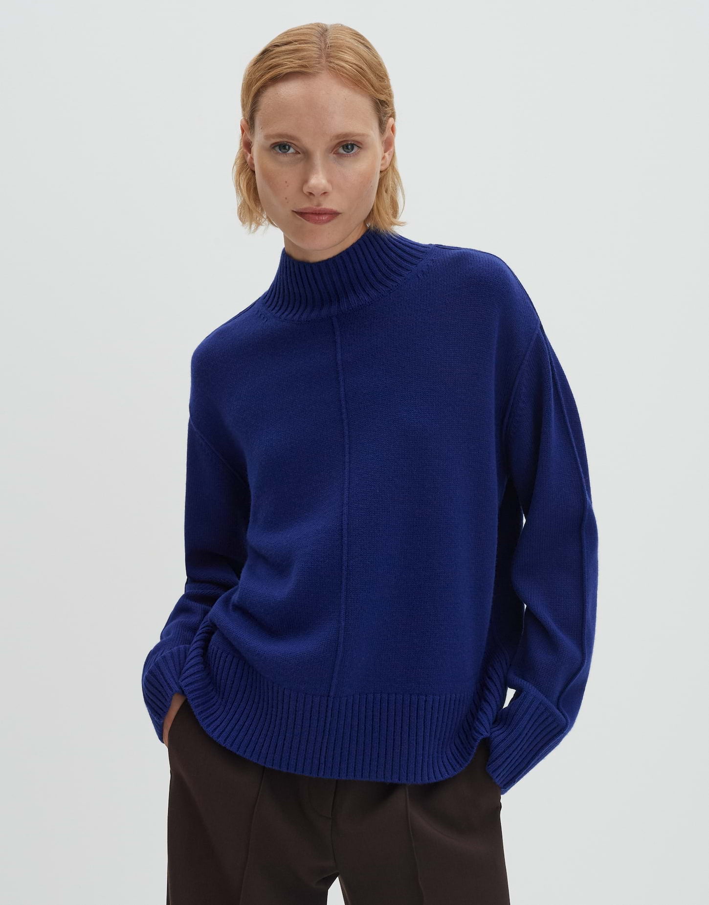 Someday Loose Strickpullover im hochwertigen Wollmix Telske