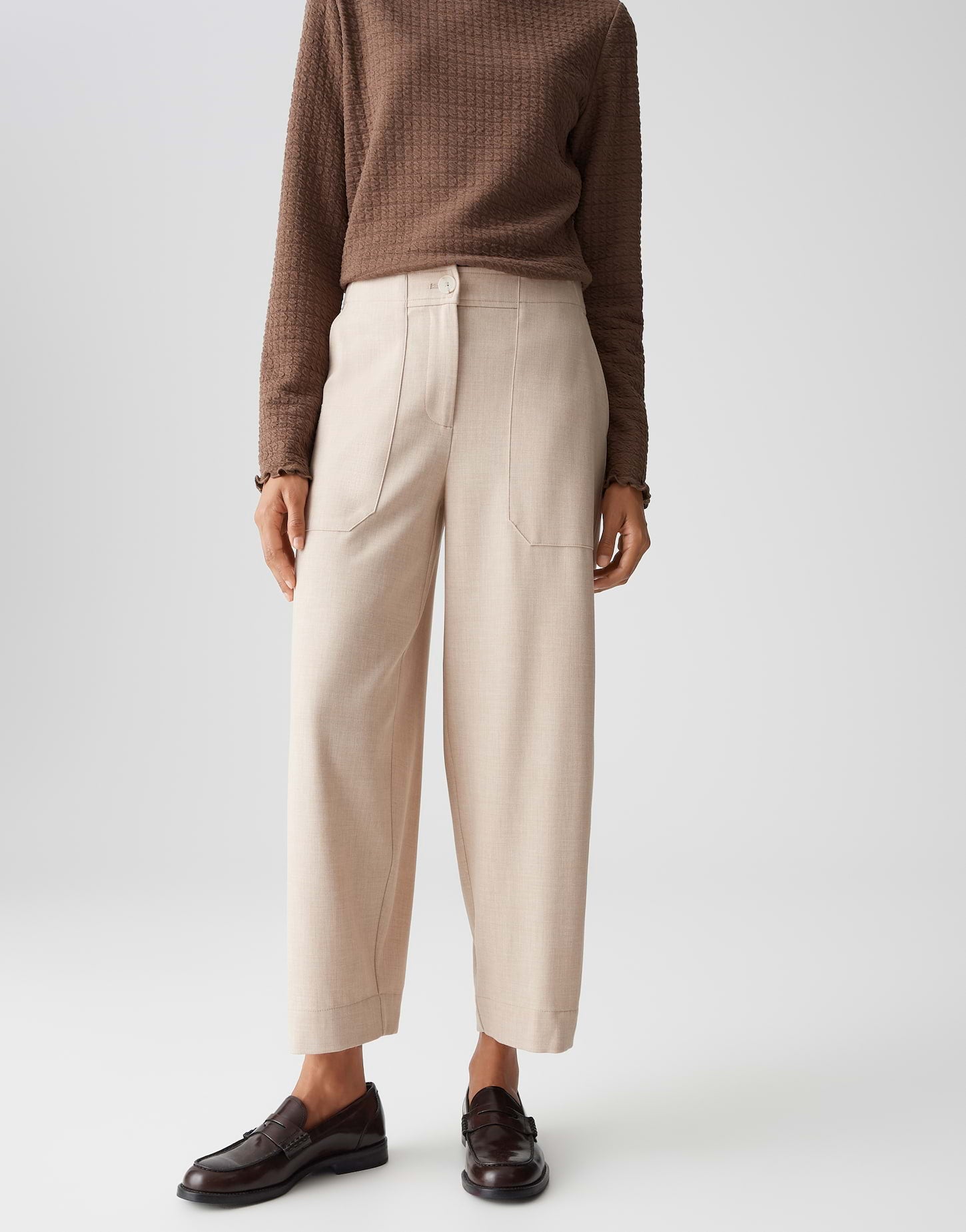 OPUS City Pants im Barrel Fit Myha fresh