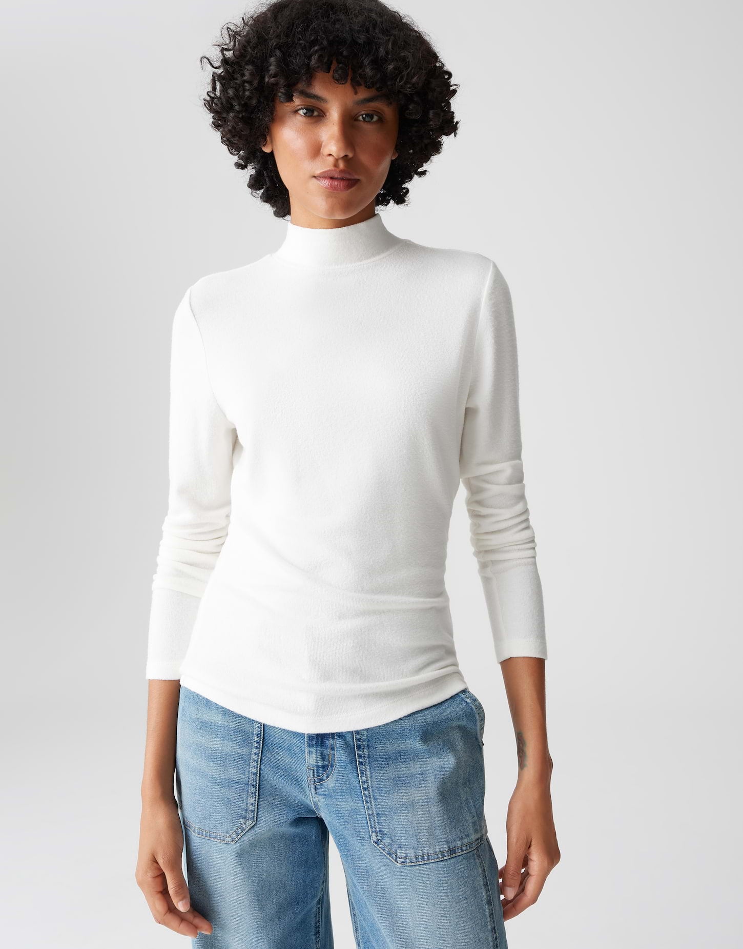 OPUS Slim Rollkragenshirt Sikline