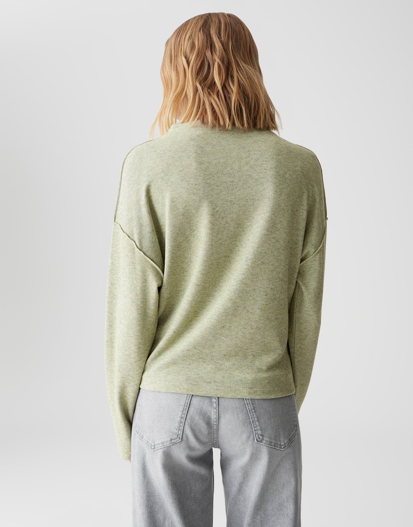 OPUS Regular Jerseyshirt mit Biesendetails Sinzi