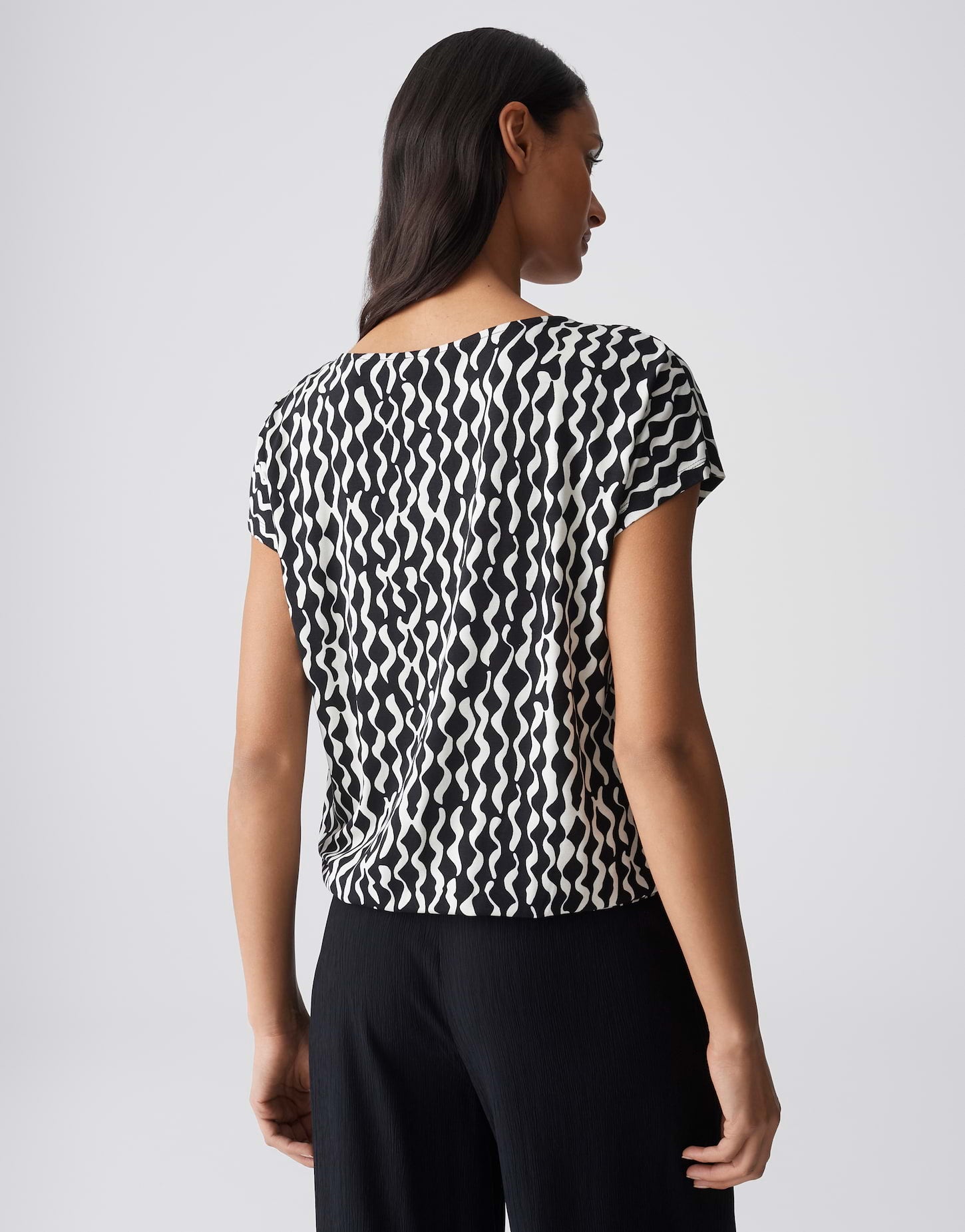 OPUS Printshirt Regular Fit Sapaya motion