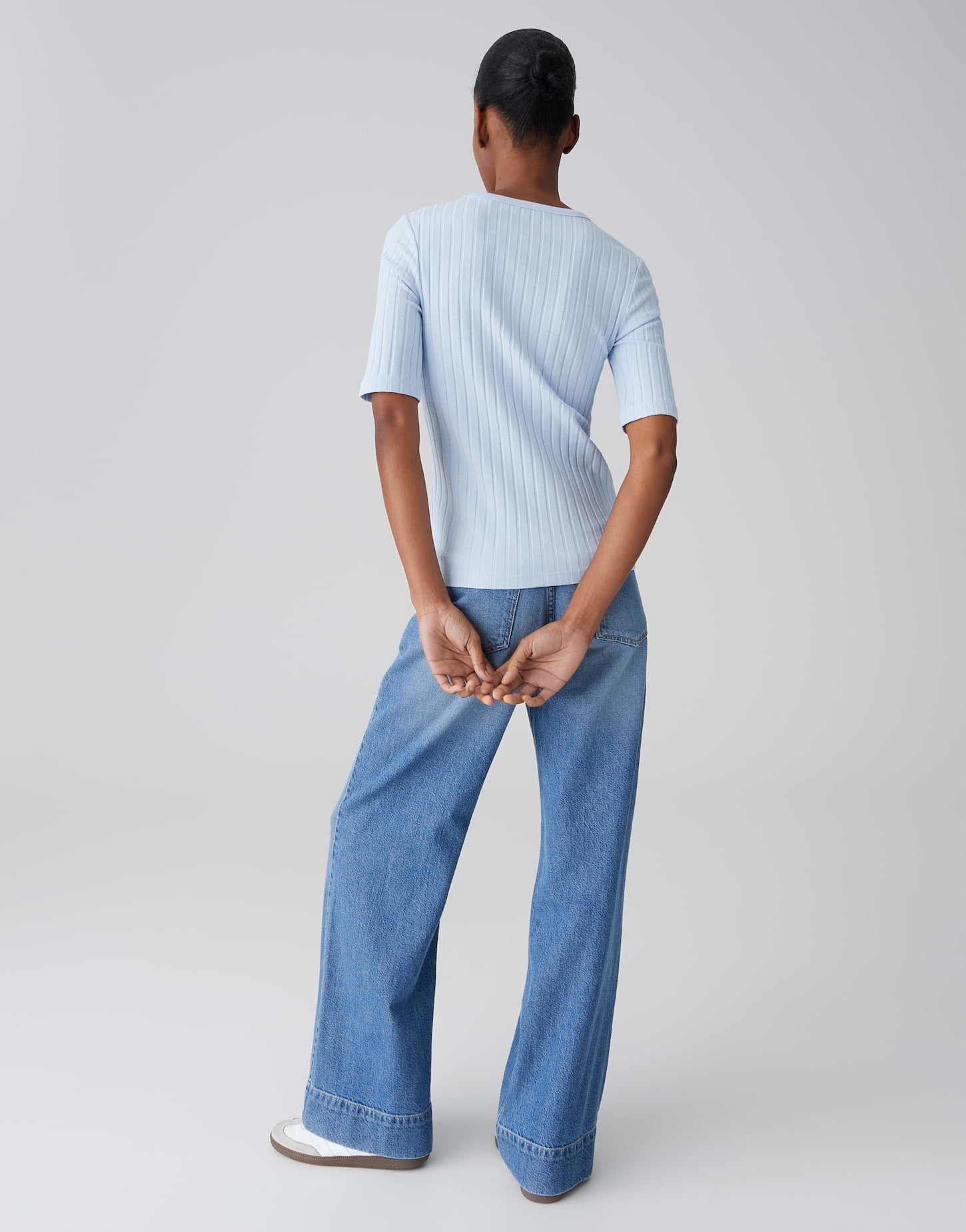 OPUS Rippshirt Slim Fit Savka