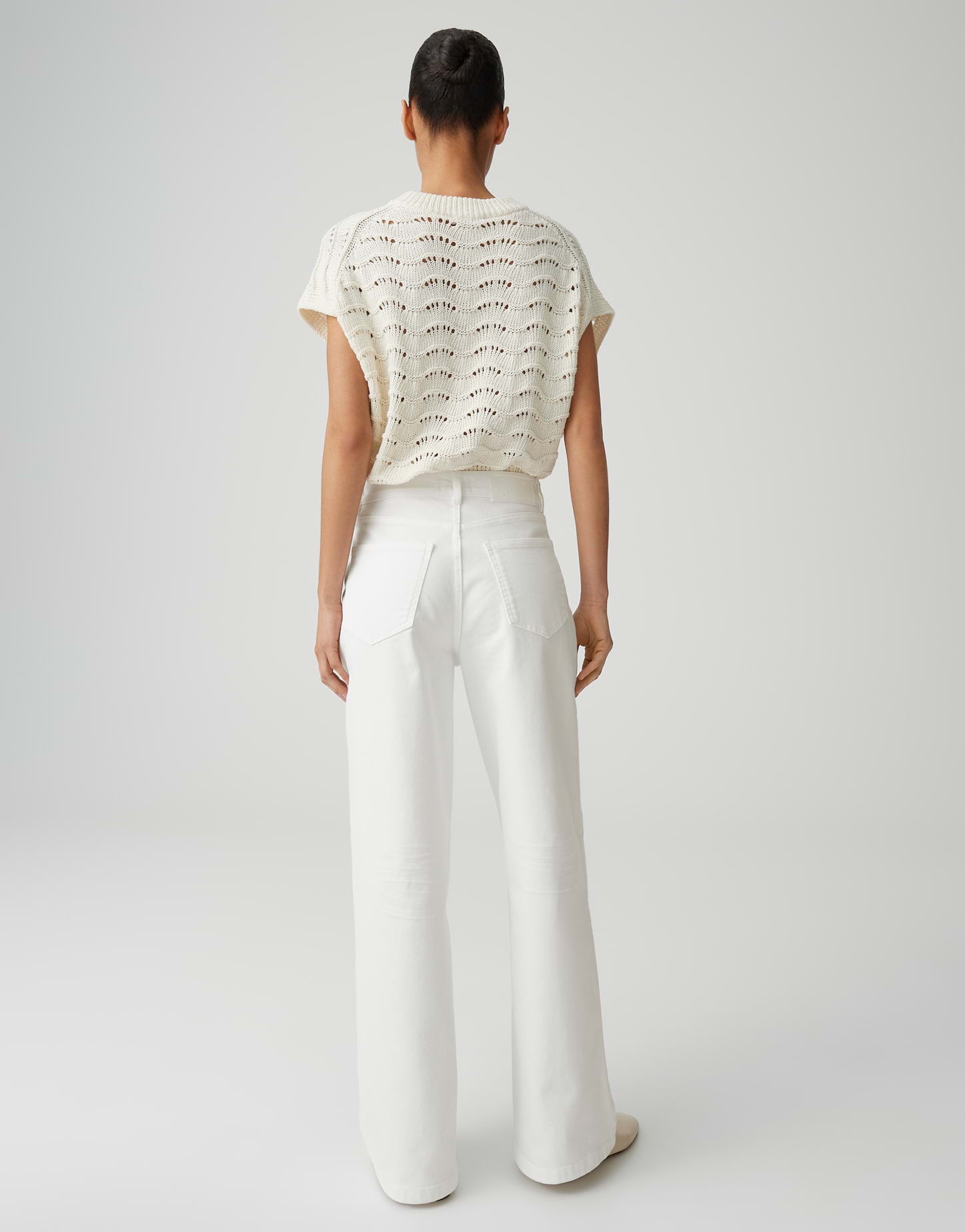 OPUS Wide Leg Jeans Mid Rise Miva urban