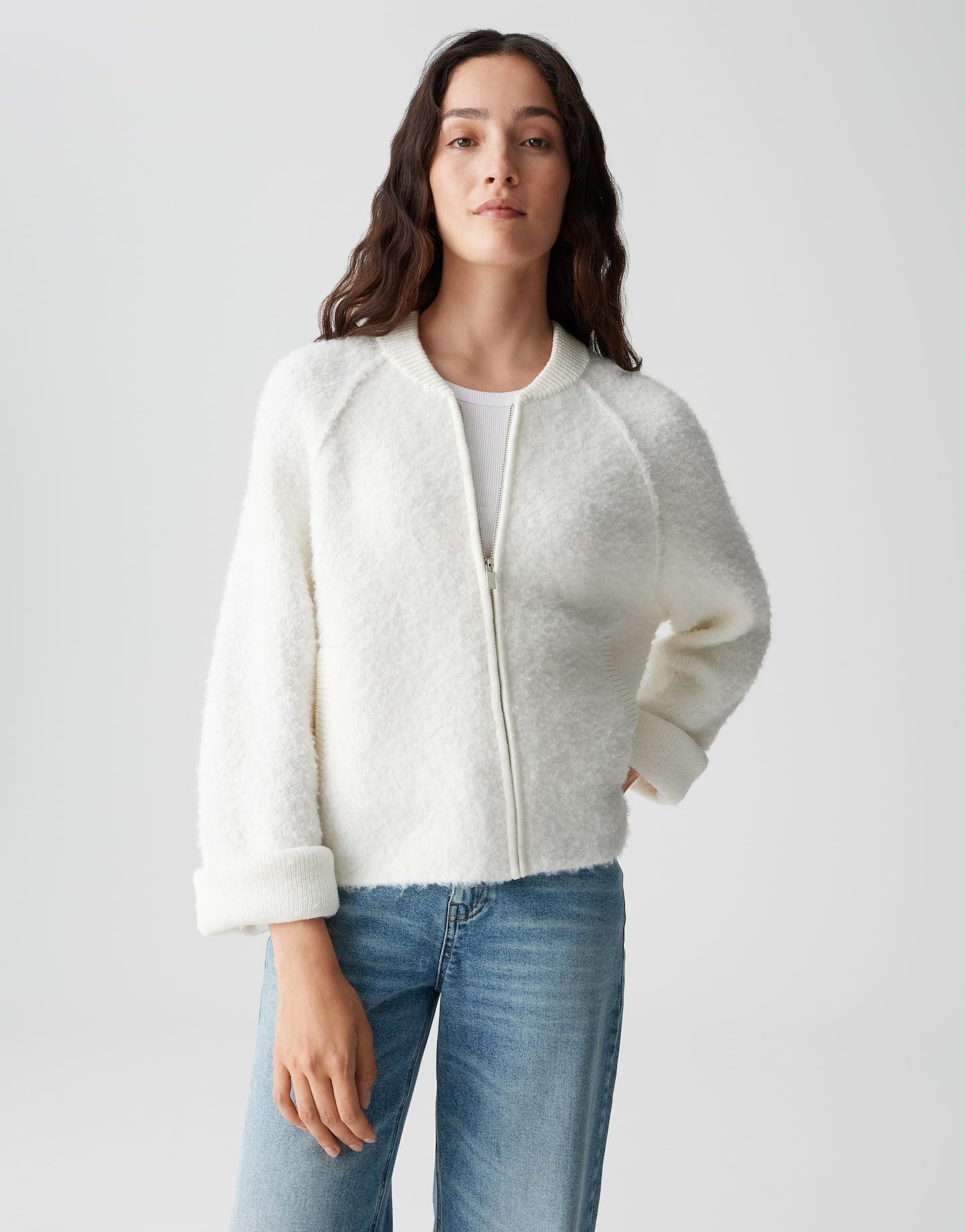 OPUS Regular Strickjacke Delny