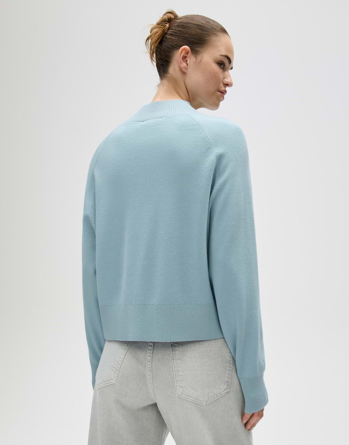 Feinstrickpullover mit Biese Loose Fit Pleem
