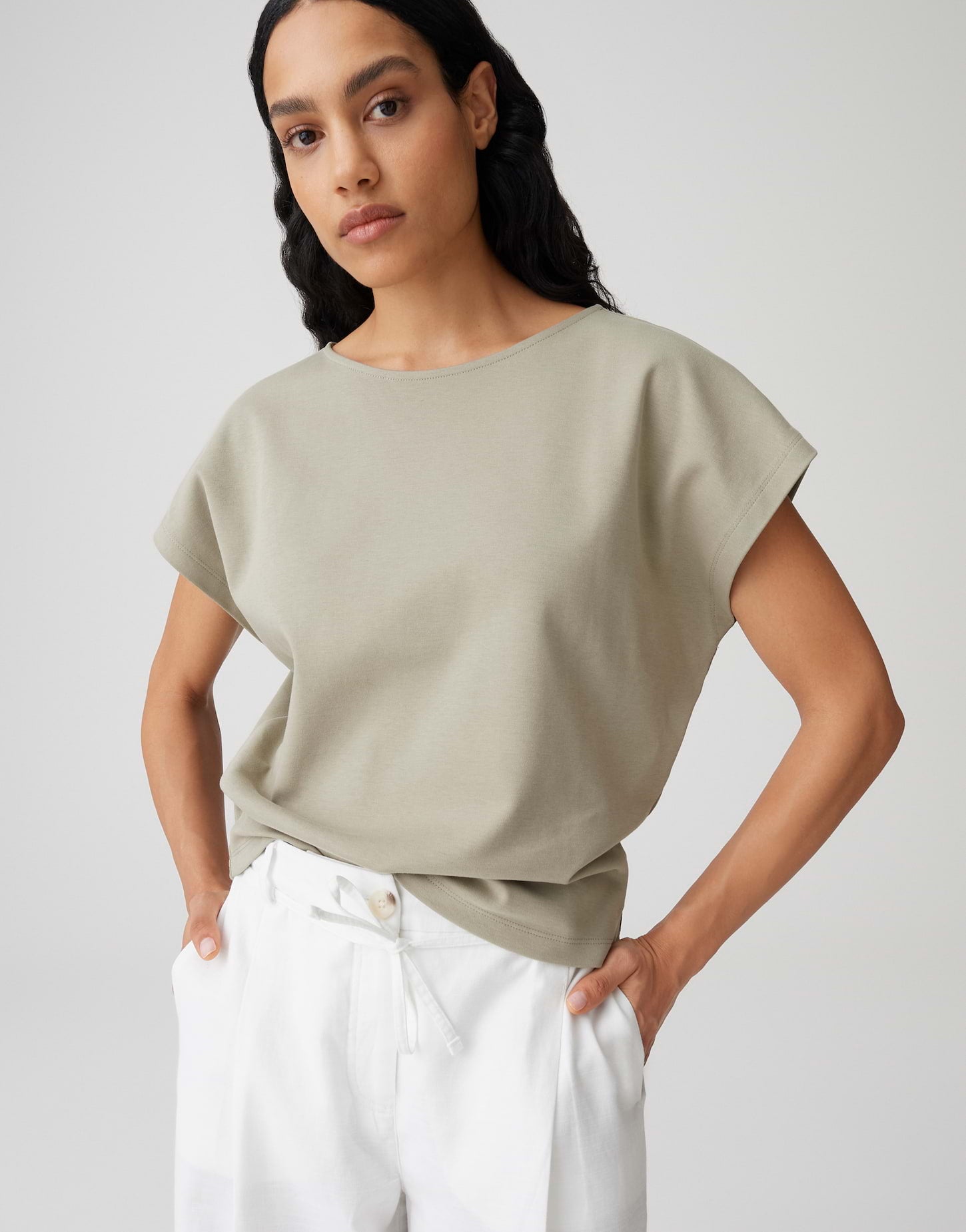 OPUS Jerseyshirt Regular Fit Suschel
