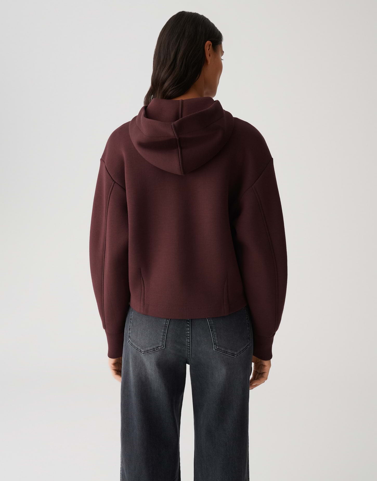 OPUS Sweatjacke im Blousonstil Gulnora