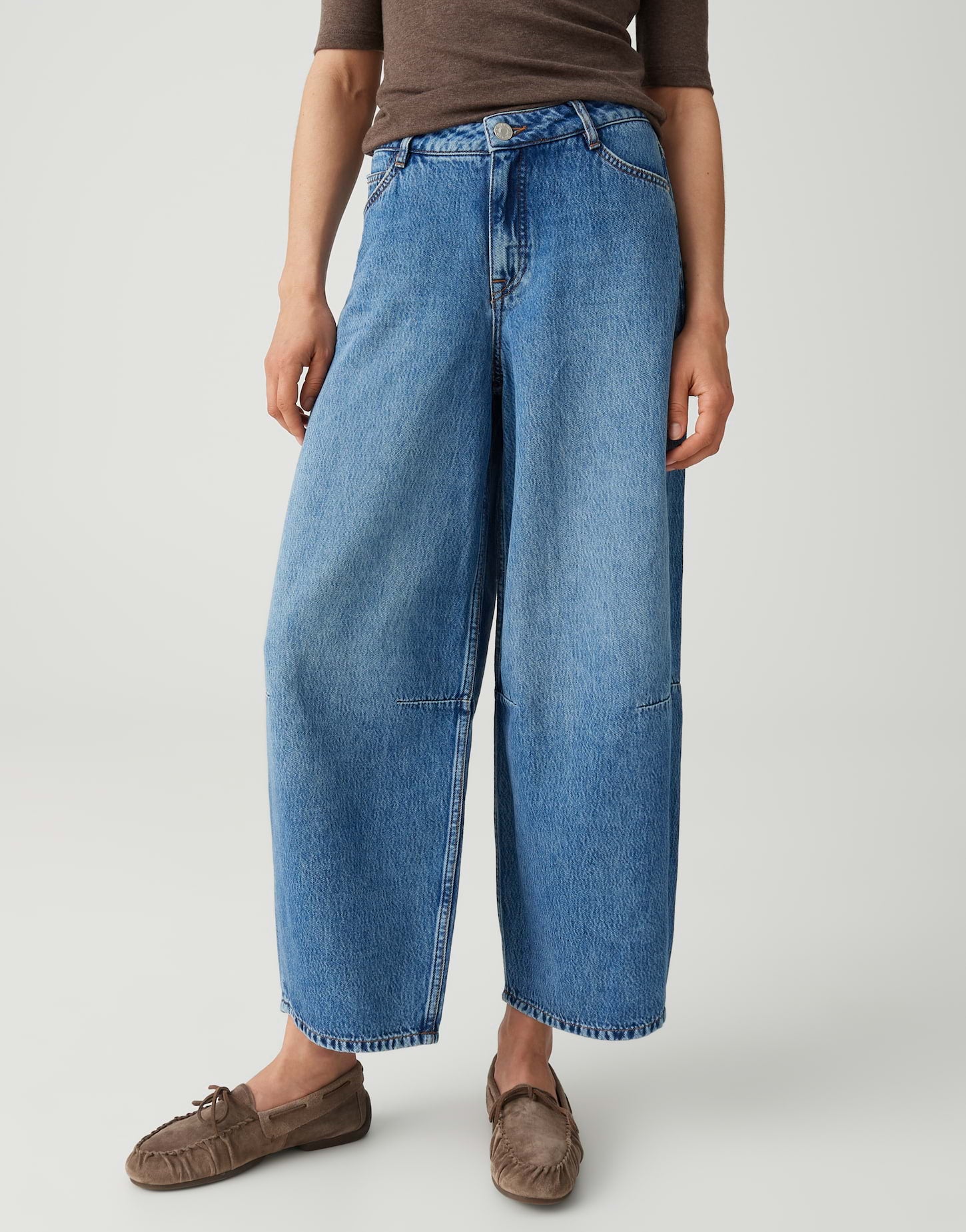 OPUS Barrel Jeans Mid Rise Lolah paris