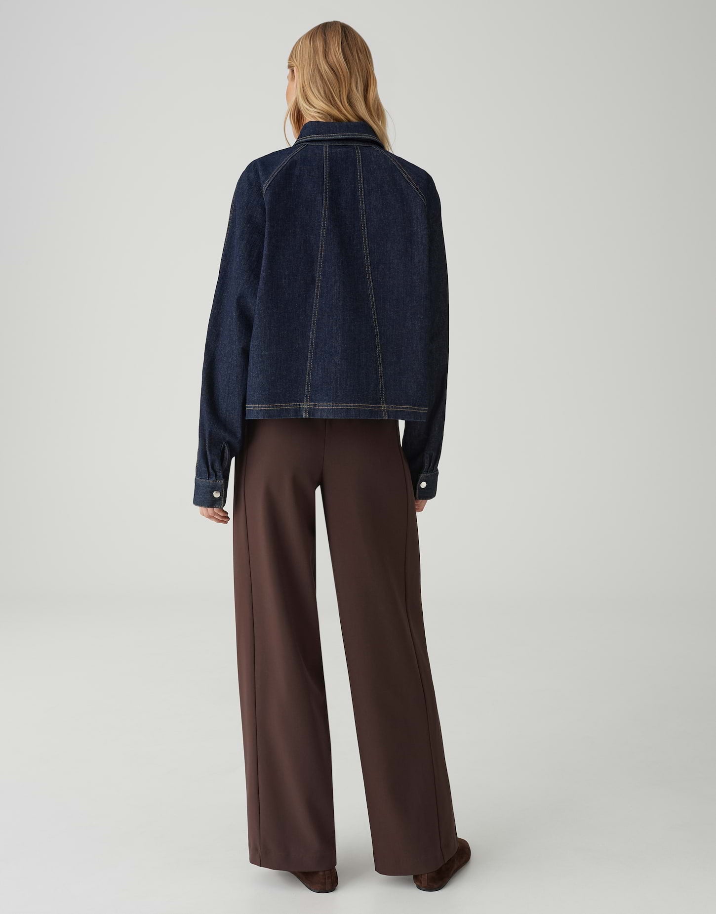 OPUS Ausgestellte Jeansjacke Regular Fit Jovena