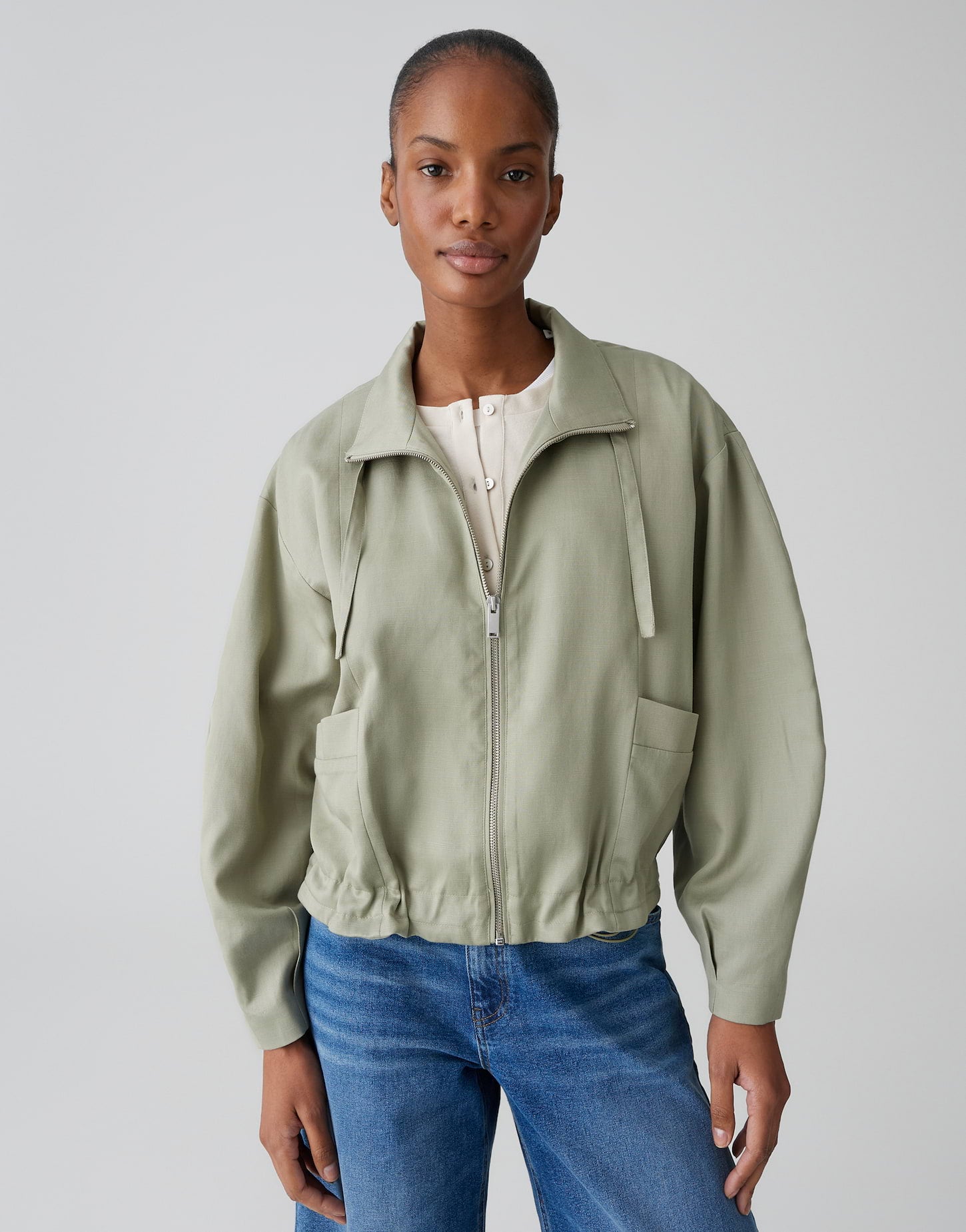 OPUS Urbaner Blouson Loose Fit Jarusa
