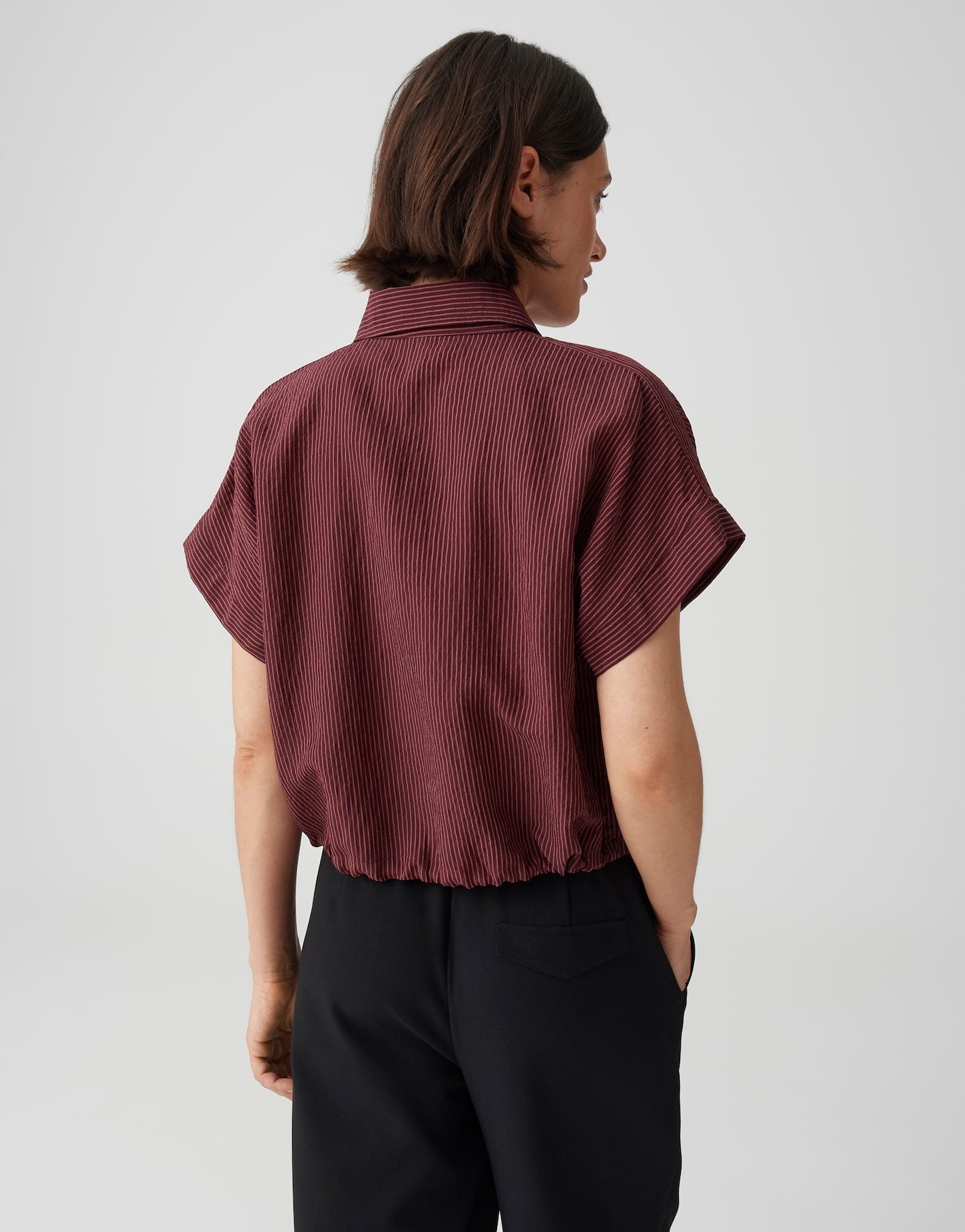 OPUS Feine Streifenbluse Regular Fit Flaneta
