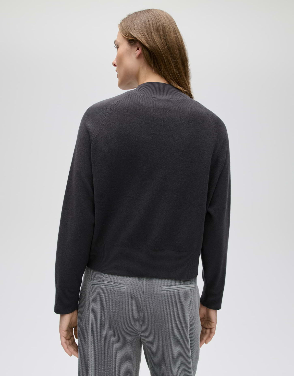 Feinstrickpullover mit Biese Loose Fit Pleem
