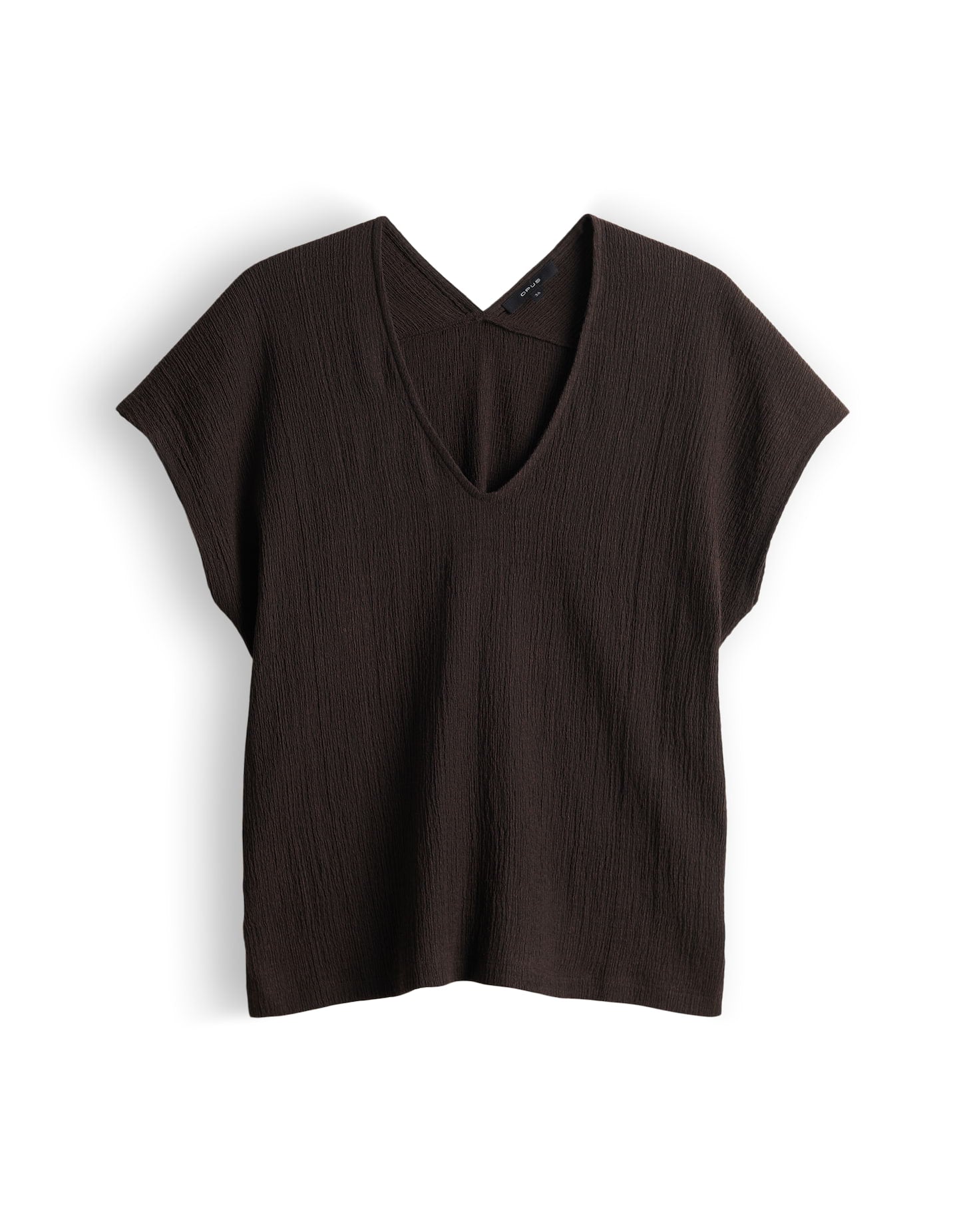 OPUS Boxy Fit Shirt mit Crash Effekt SIRUKUS STRUCTURE