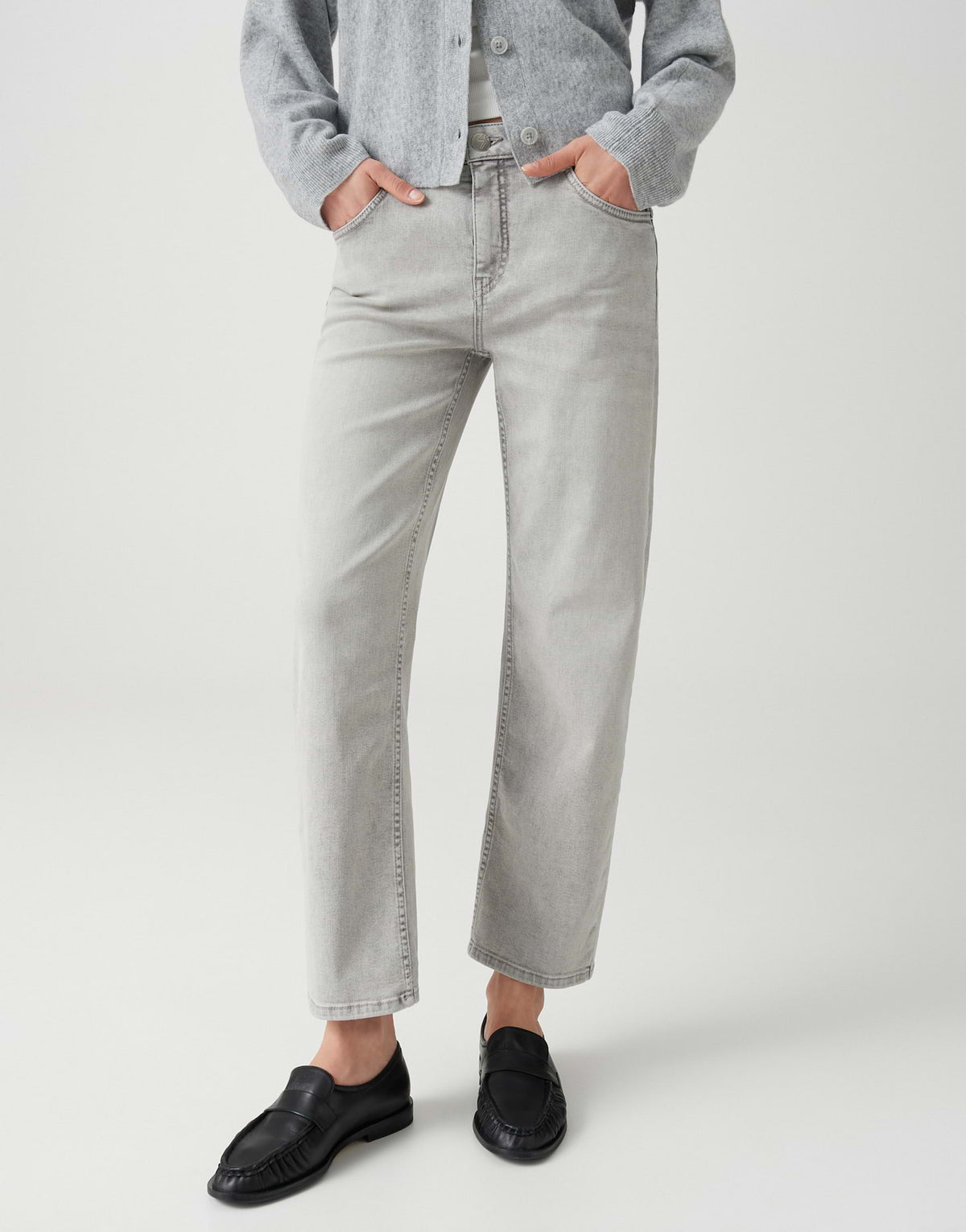 Straight Jeans Mid Rise Minah honesty