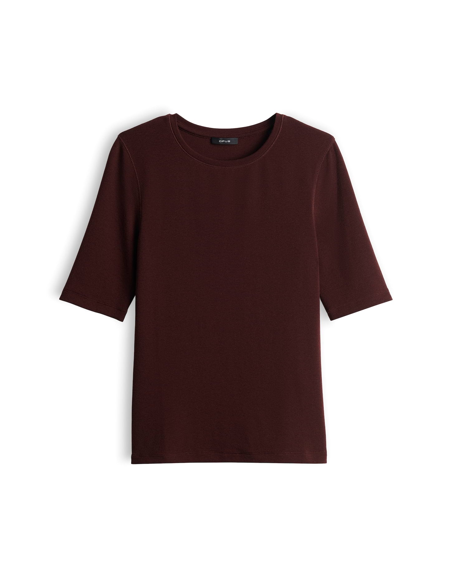 OPUS Jerseyshirt mit feiner Mélange Slim Fit Sorela