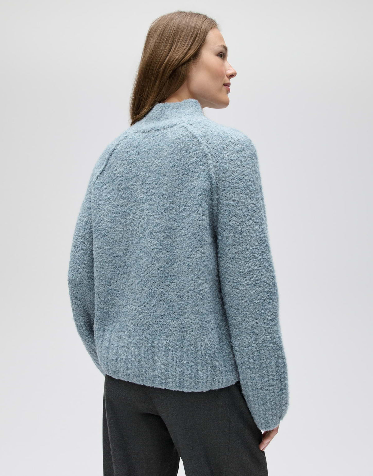 Strickpullover aus Bouclégarn Loose Fit Porizon