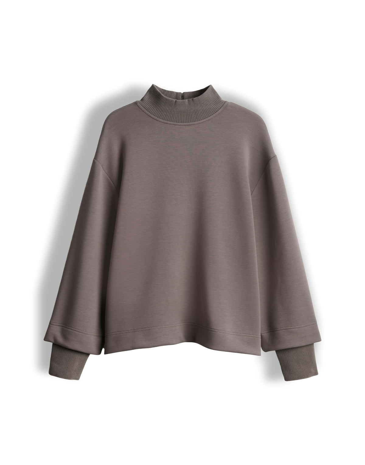 Sweatshirt mit elastischen Rippbündchen Regular Fit Gluba club