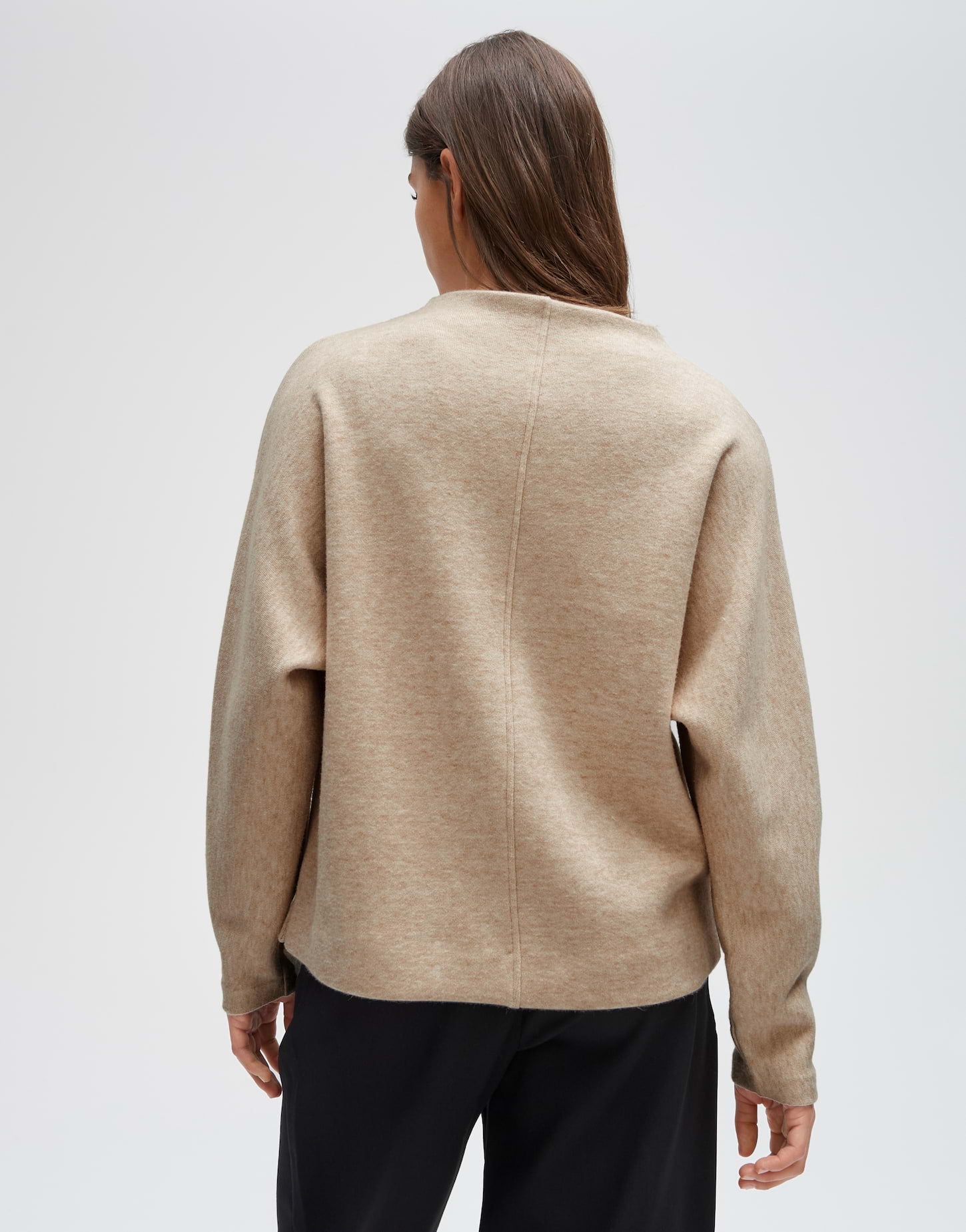 Sweatshirt mit Fledermausärmeln Regular Fit Garzel